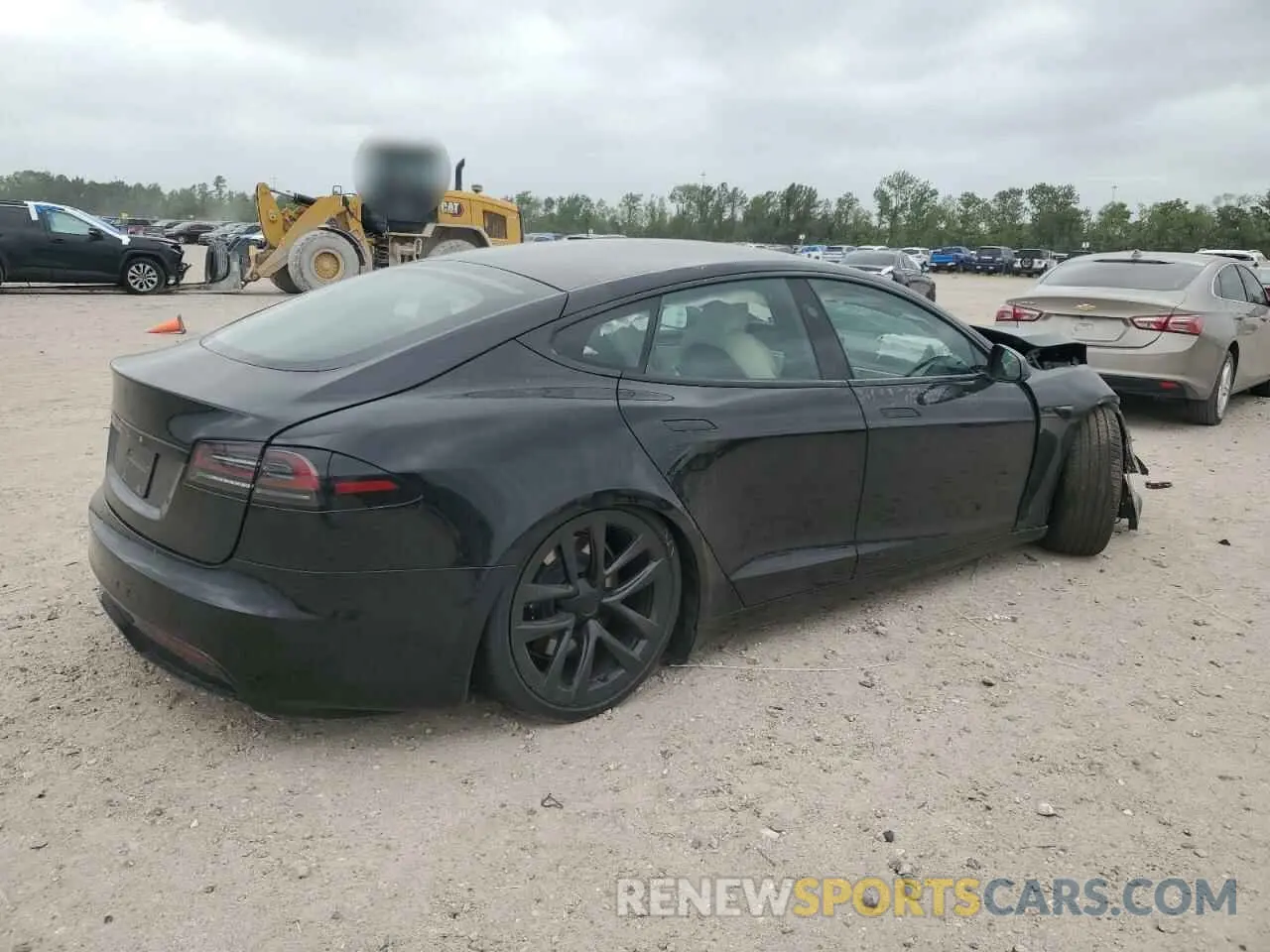 3 Photograph of a damaged car 5YJSA1E58PF531166 TESLA MODEL S 2023