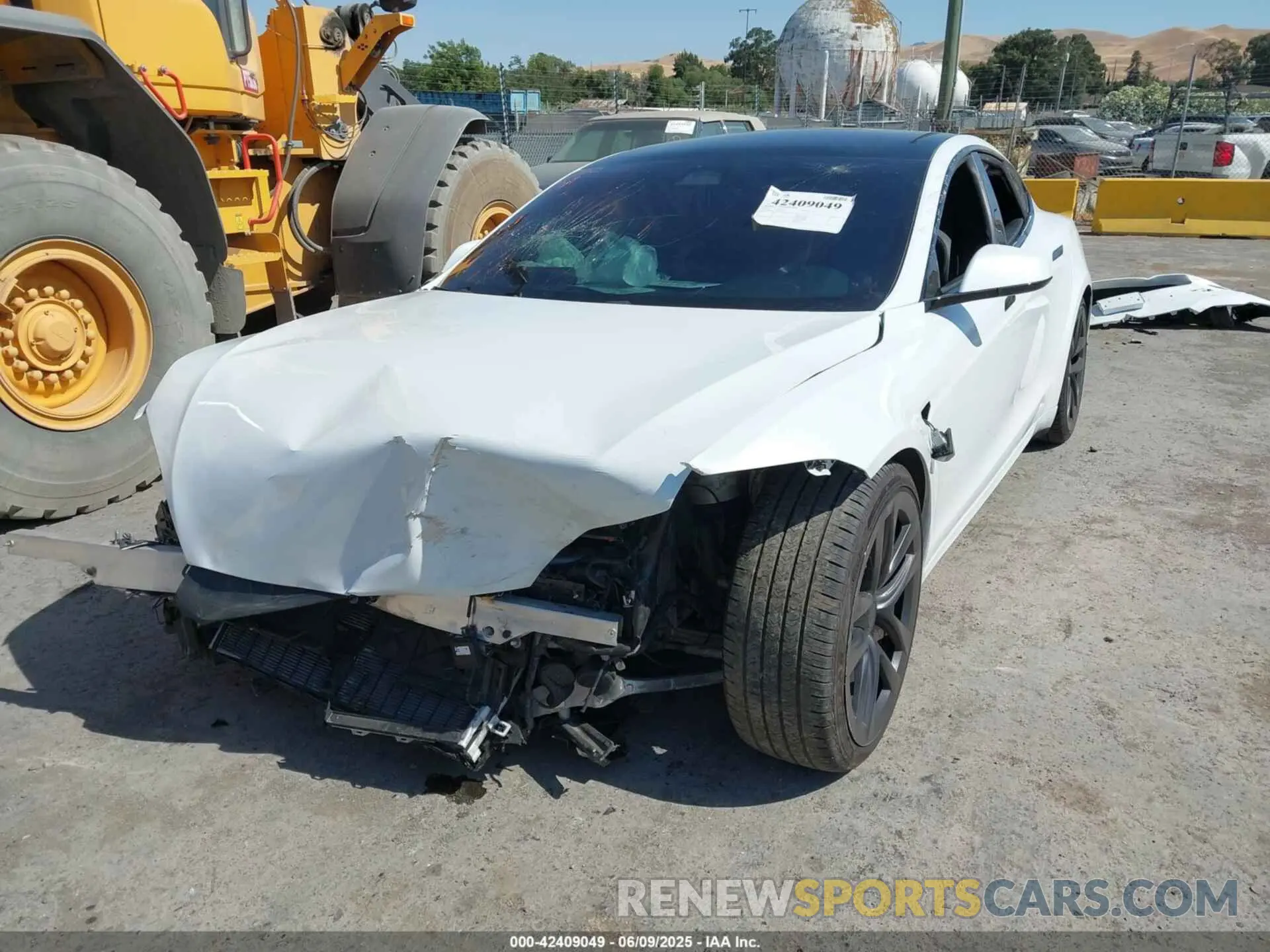 6 Фотография поврежденного автомобиля 5YJSA1E59PF500816 TESLA MODEL S 2023