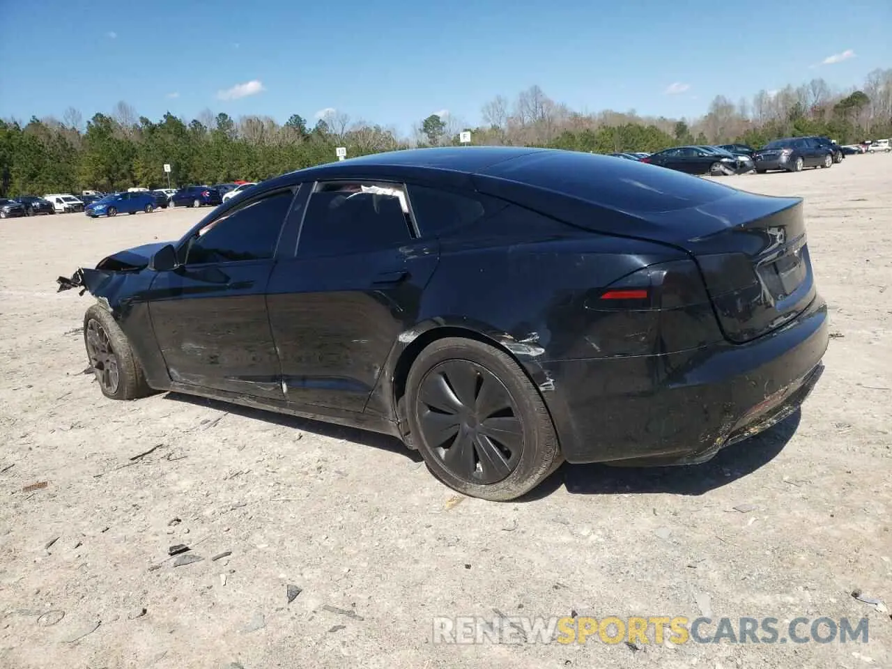 2 Фотография поврежденного автомобиля 5YJSA1E59PF526333 TESLA MODEL S 2023