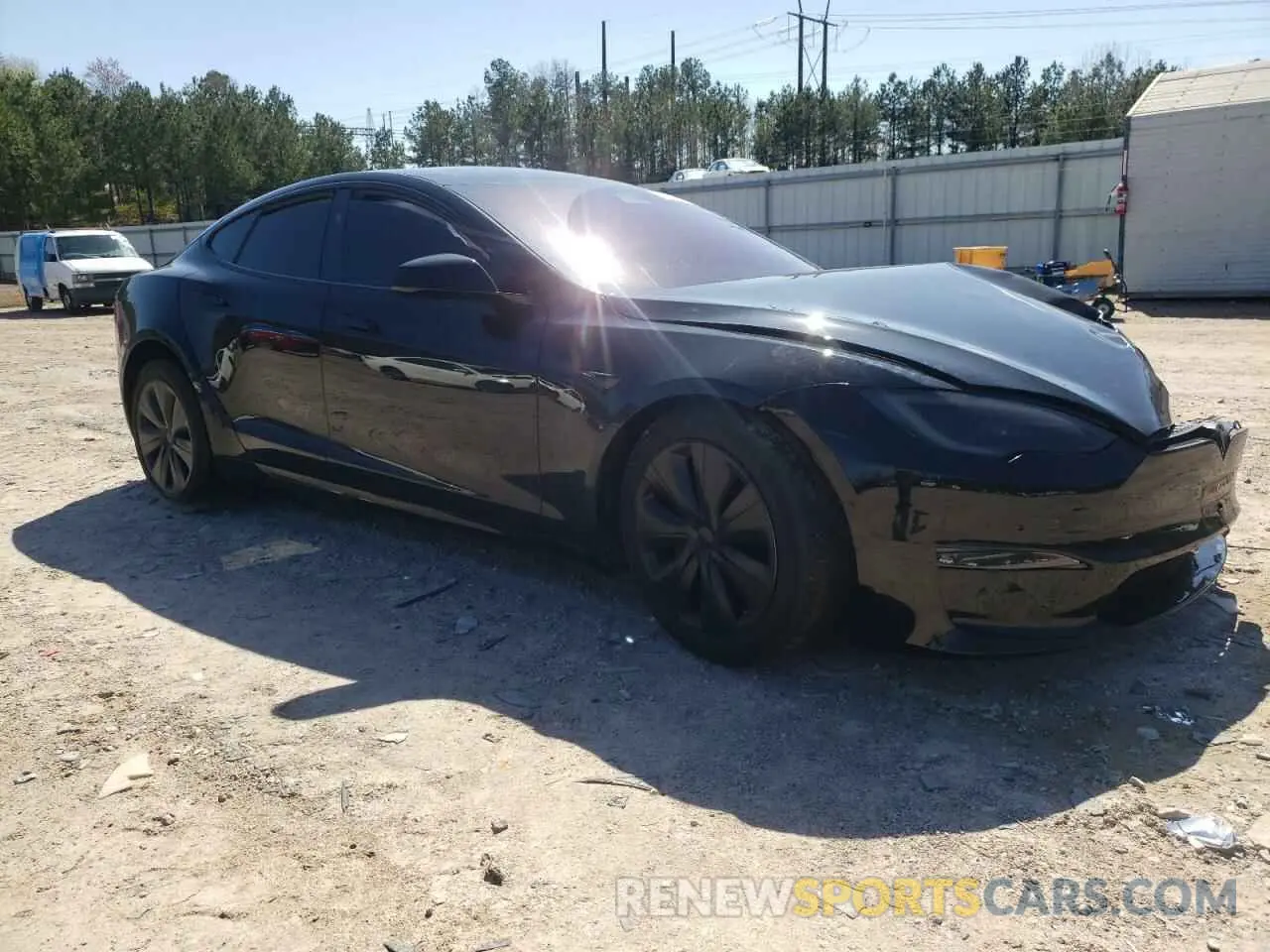 4 Фотография поврежденного автомобиля 5YJSA1E59PF526333 TESLA MODEL S 2023