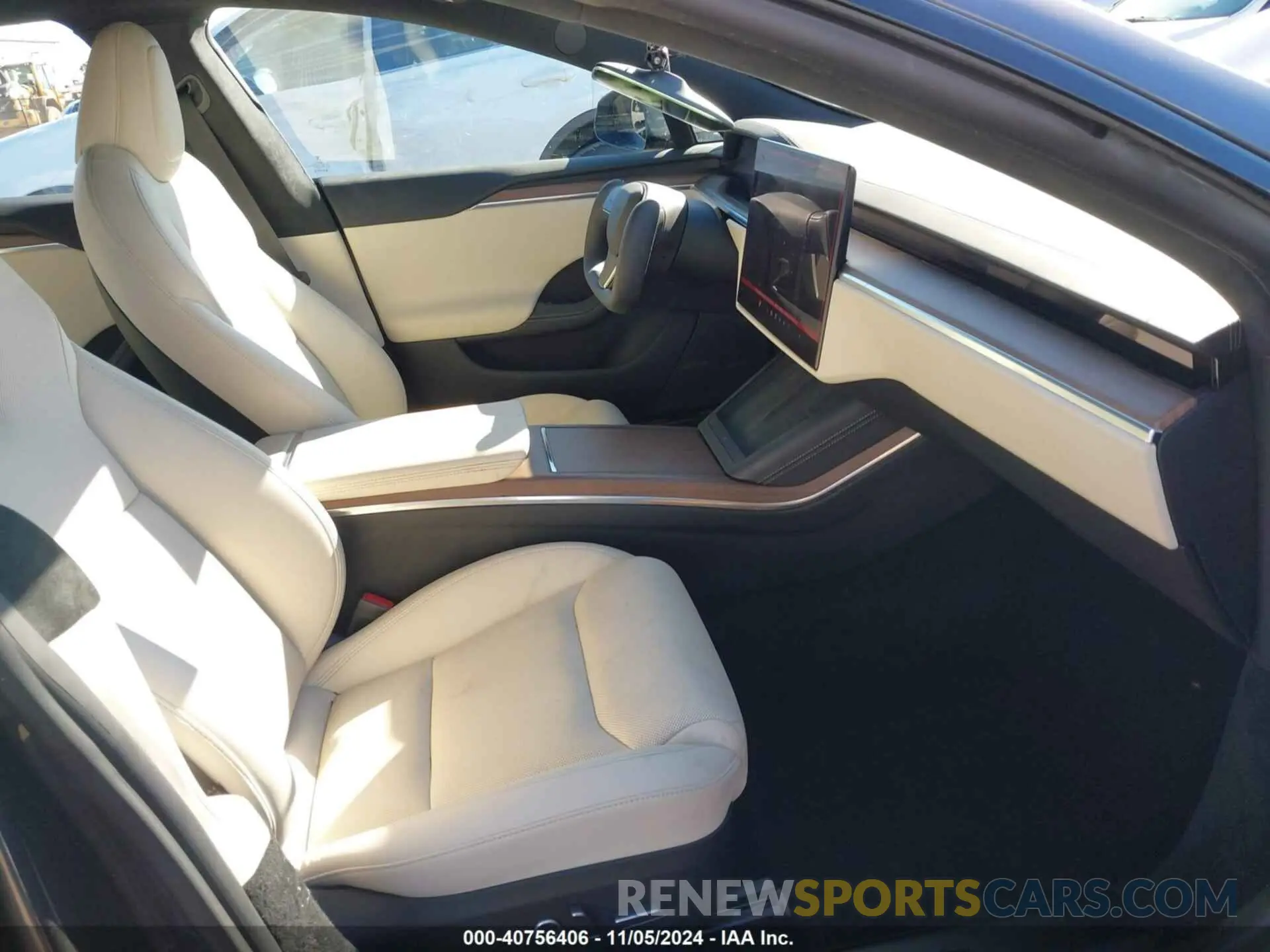 5 Фотография поврежденного автомобиля 5YJSA1E5XPF500341 TESLA MODEL S 2023