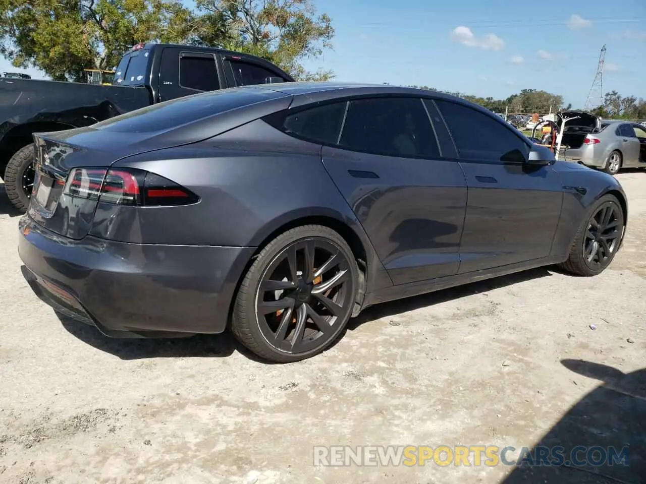 3 Photograph of a damaged car 5YJSA1E5XPF512330 TESLA MODEL S 2023