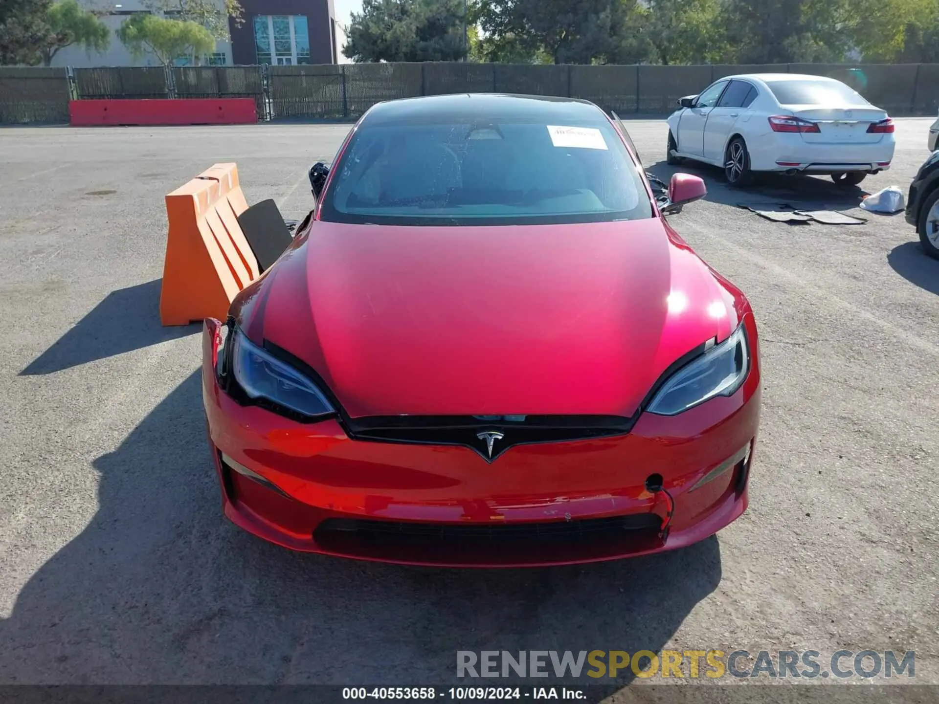 13 Photograph of a damaged car 5YJSA1E5XPF522145 TESLA MODEL S 2023