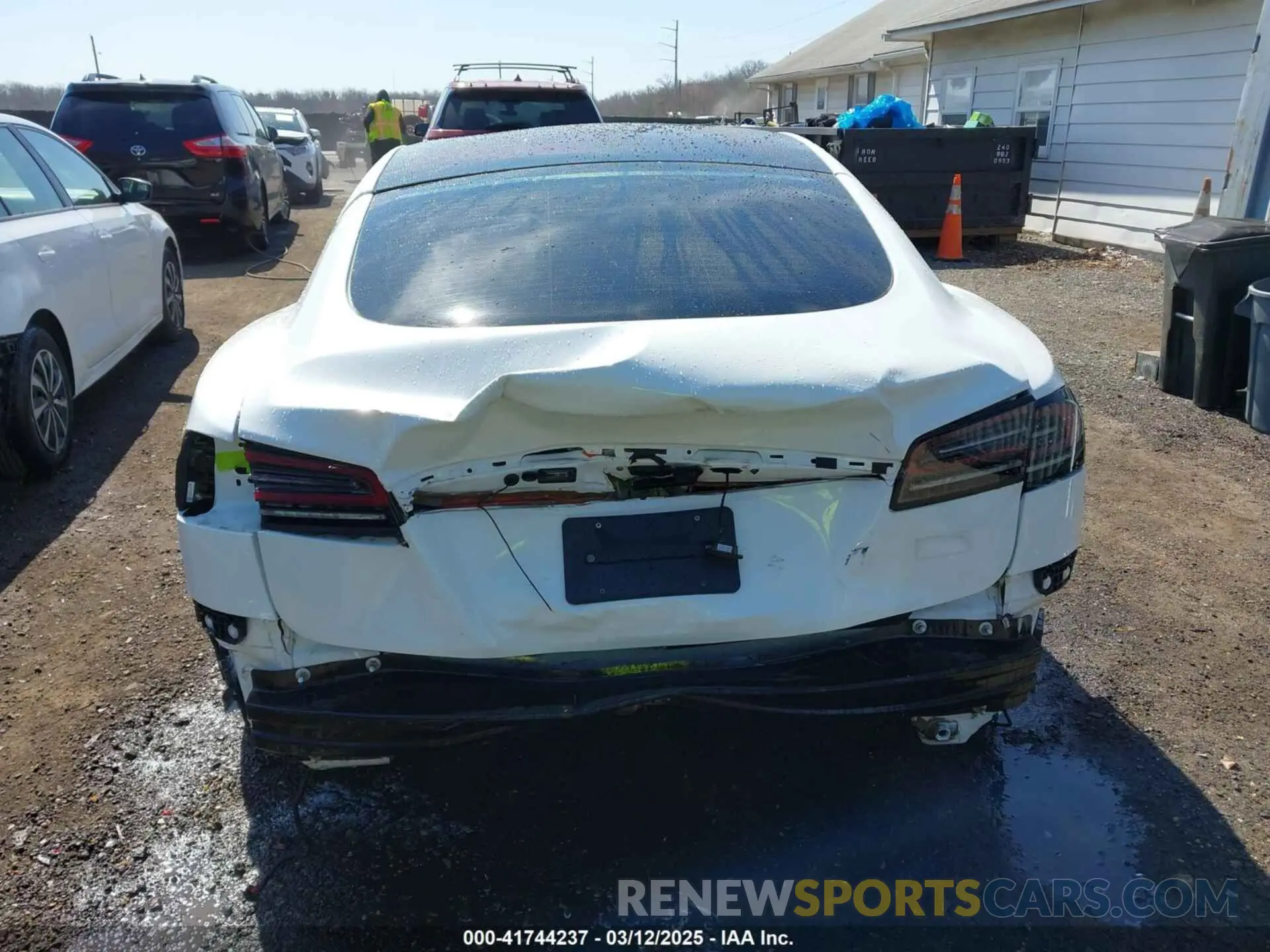 17 Photograph of a damaged car 5YJSA1E60PF518405 TESLA MODEL S 2023