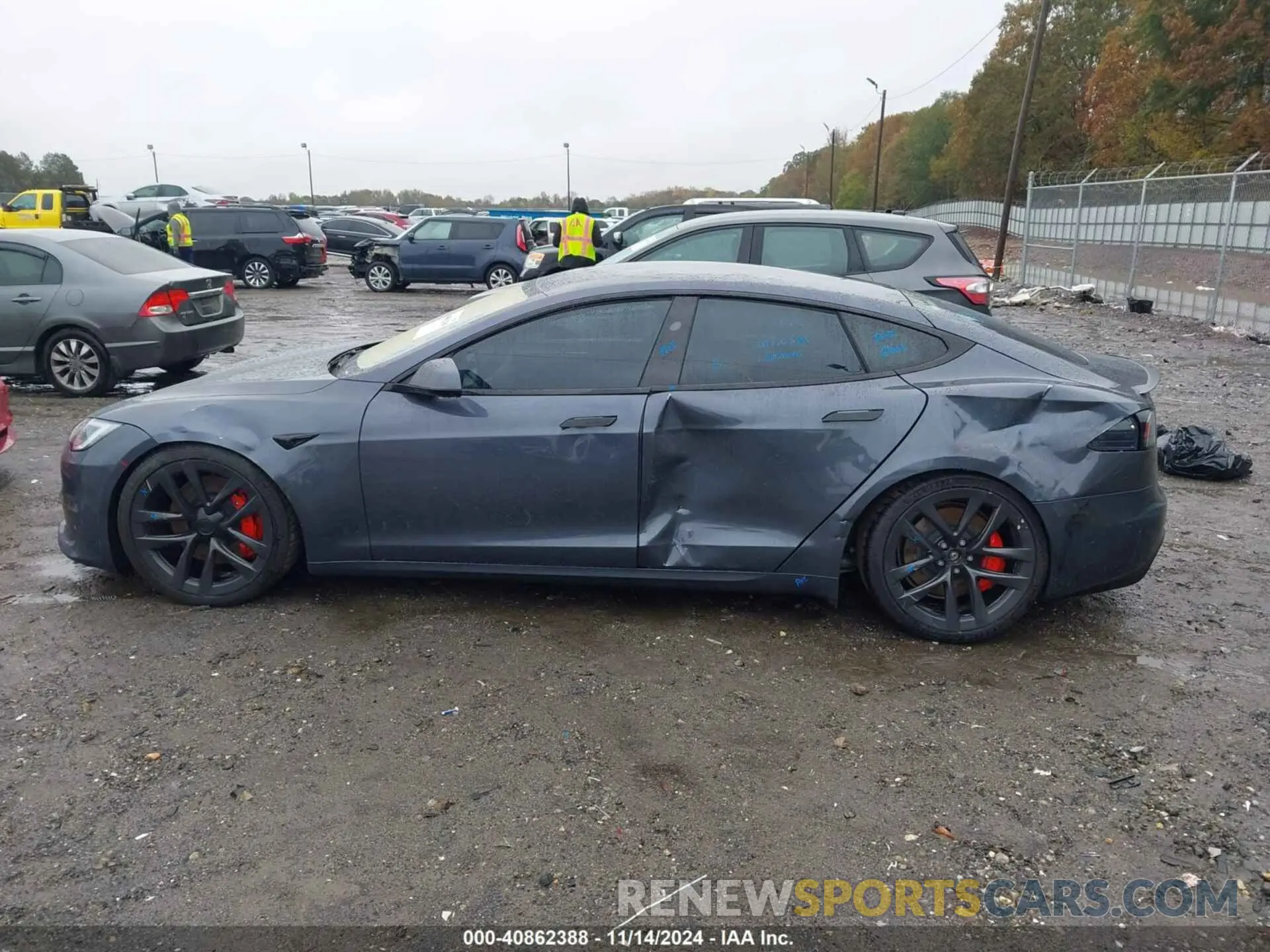 15 Фотография поврежденного автомобиля 5YJSA1E63PF502862 TESLA MODEL S 2023