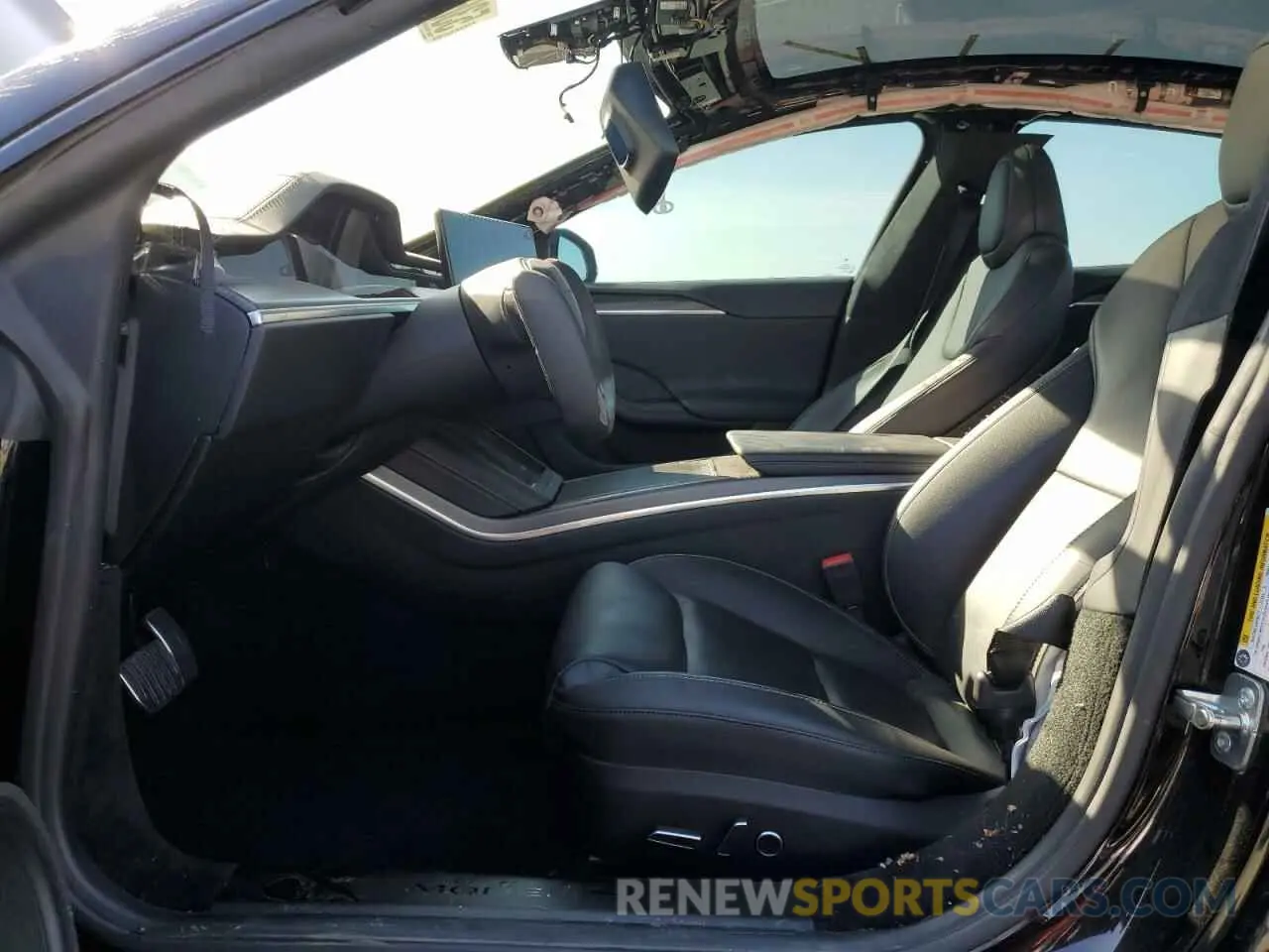 7 Фотография поврежденного автомобиля 5YJSA1E63PF505177 TESLA MODEL S 2023
