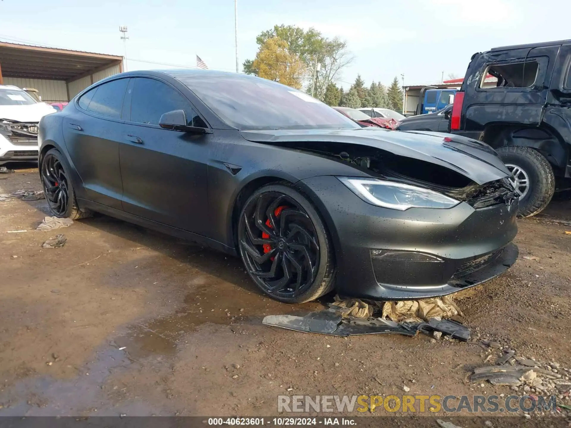 1 Фотография поврежденного автомобиля 5YJSA1E63PF530774 TESLA MODEL S 2023