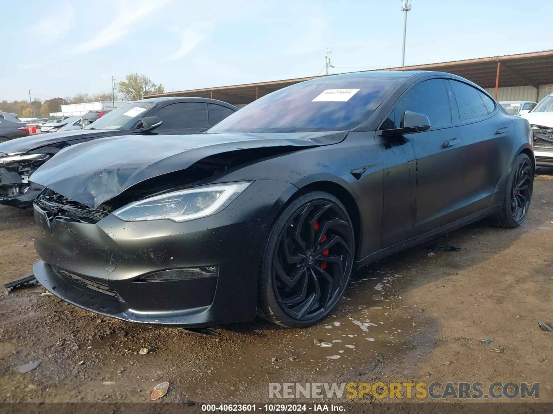 2 Фотография поврежденного автомобиля 5YJSA1E63PF530774 TESLA MODEL S 2023