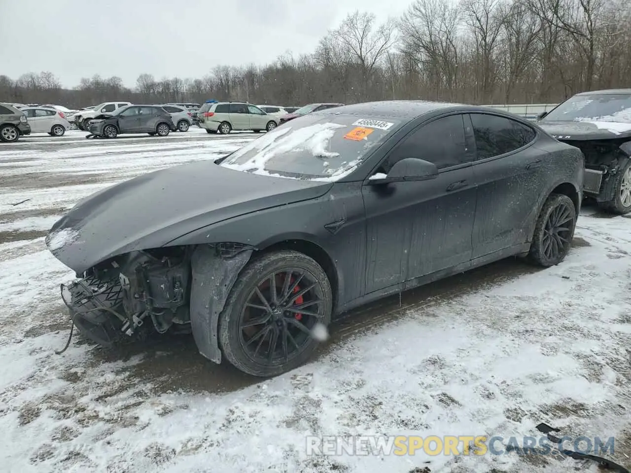 1 Фотография поврежденного автомобиля 5YJSA1E66PF502841 TESLA MODEL S 2023