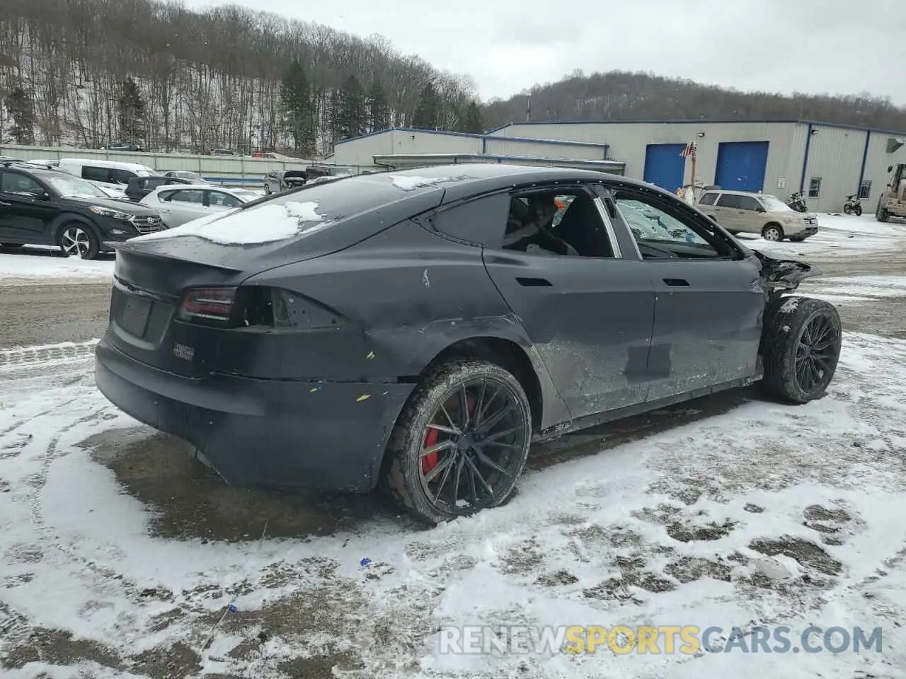 3 Фотография поврежденного автомобиля 5YJSA1E66PF502841 TESLA MODEL S 2023