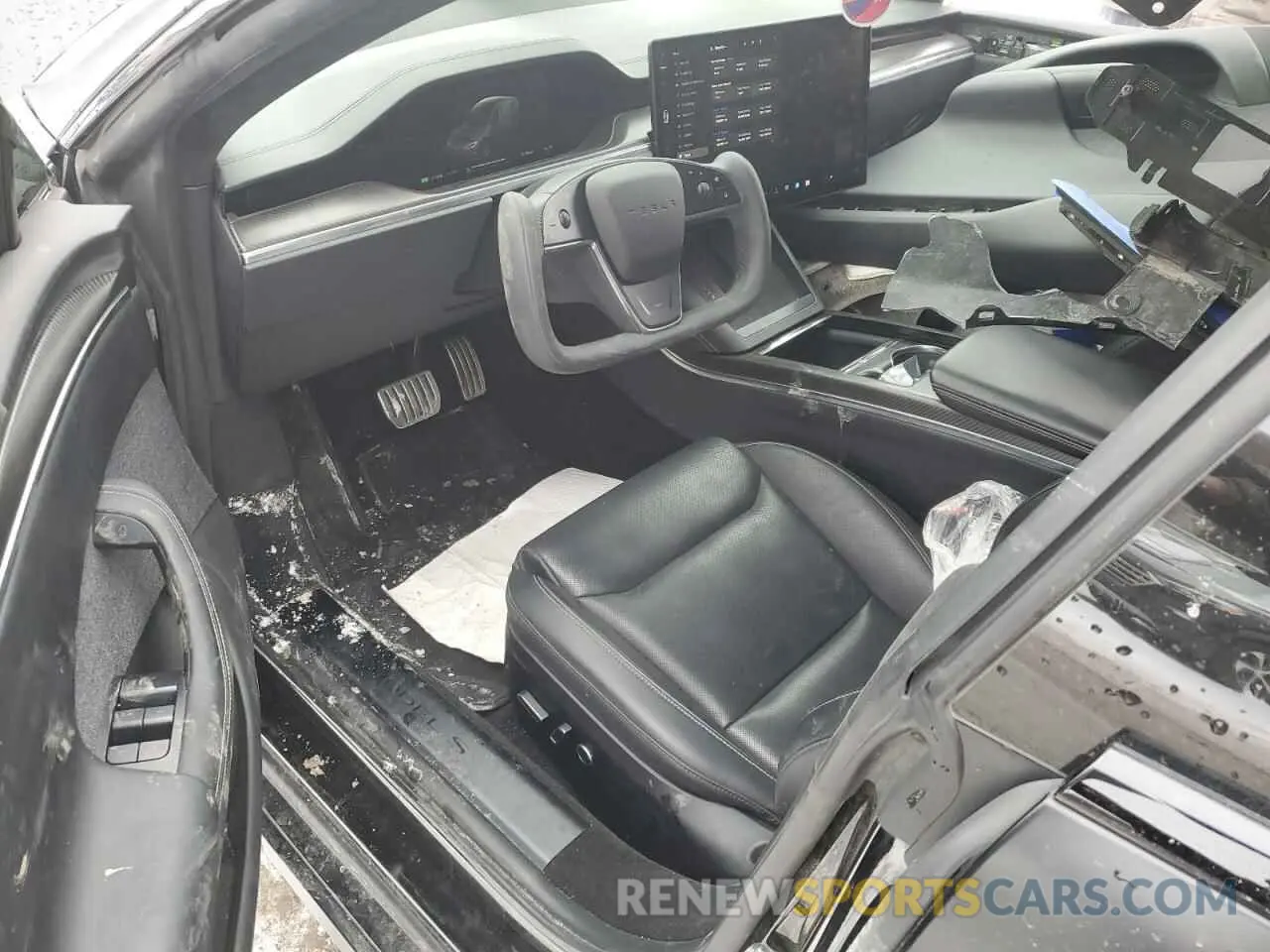 8 Фотография поврежденного автомобиля 5YJSA1E66PF502841 TESLA MODEL S 2023