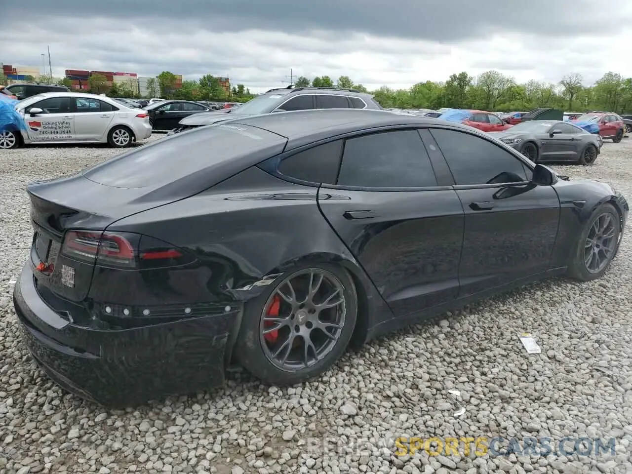 3 Photograph of a damaged car 5YJSA1E67PF511354 TESLA MODEL S 2023