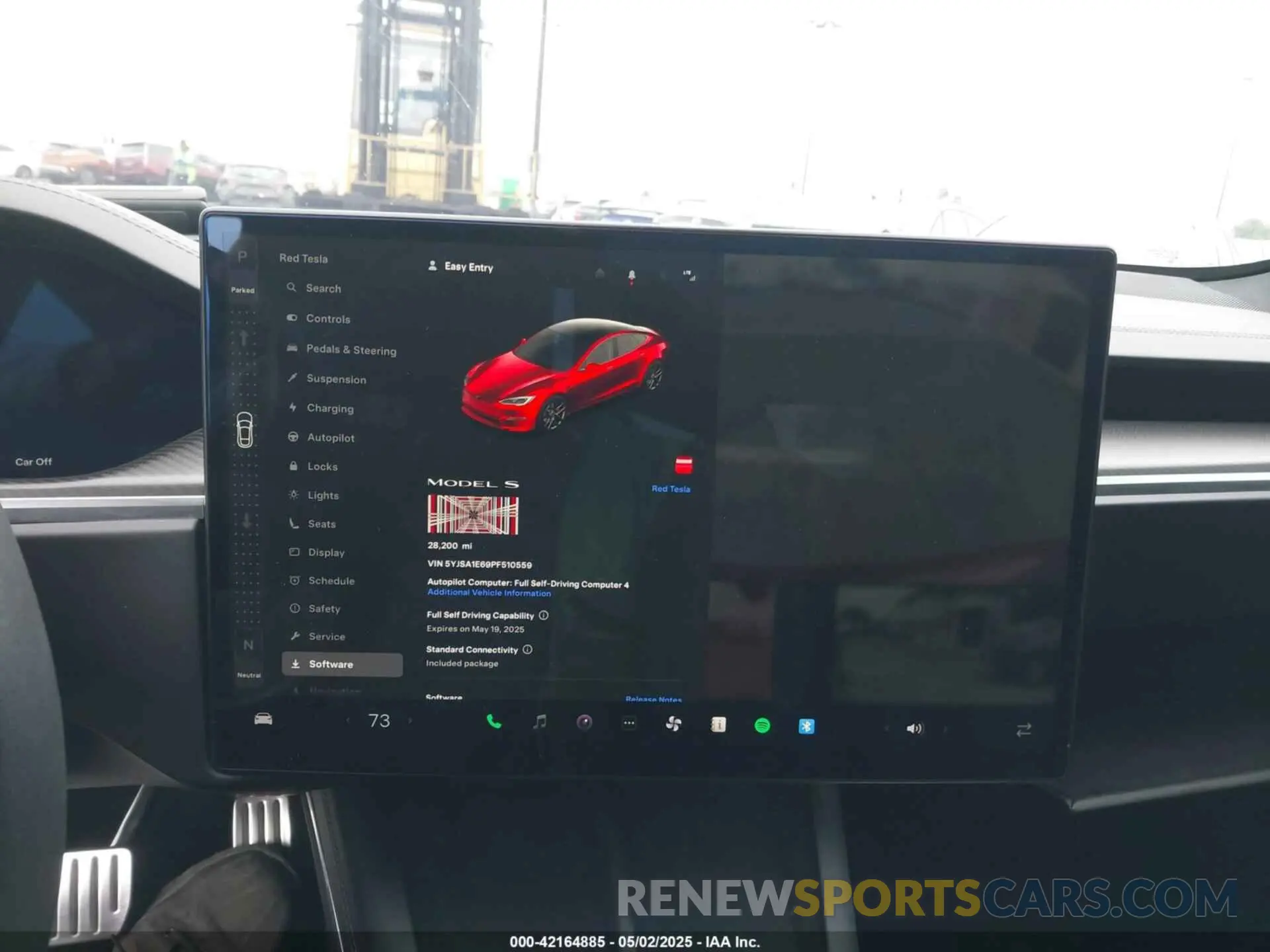 18 Фотография поврежденного автомобиля 5YJSA1E69PF510559 TESLA MODEL S 2023