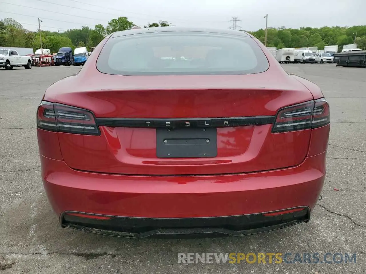 6 Photograph of a damaged car 5YJSA1E54RF542748 TESLA MODEL S 2024