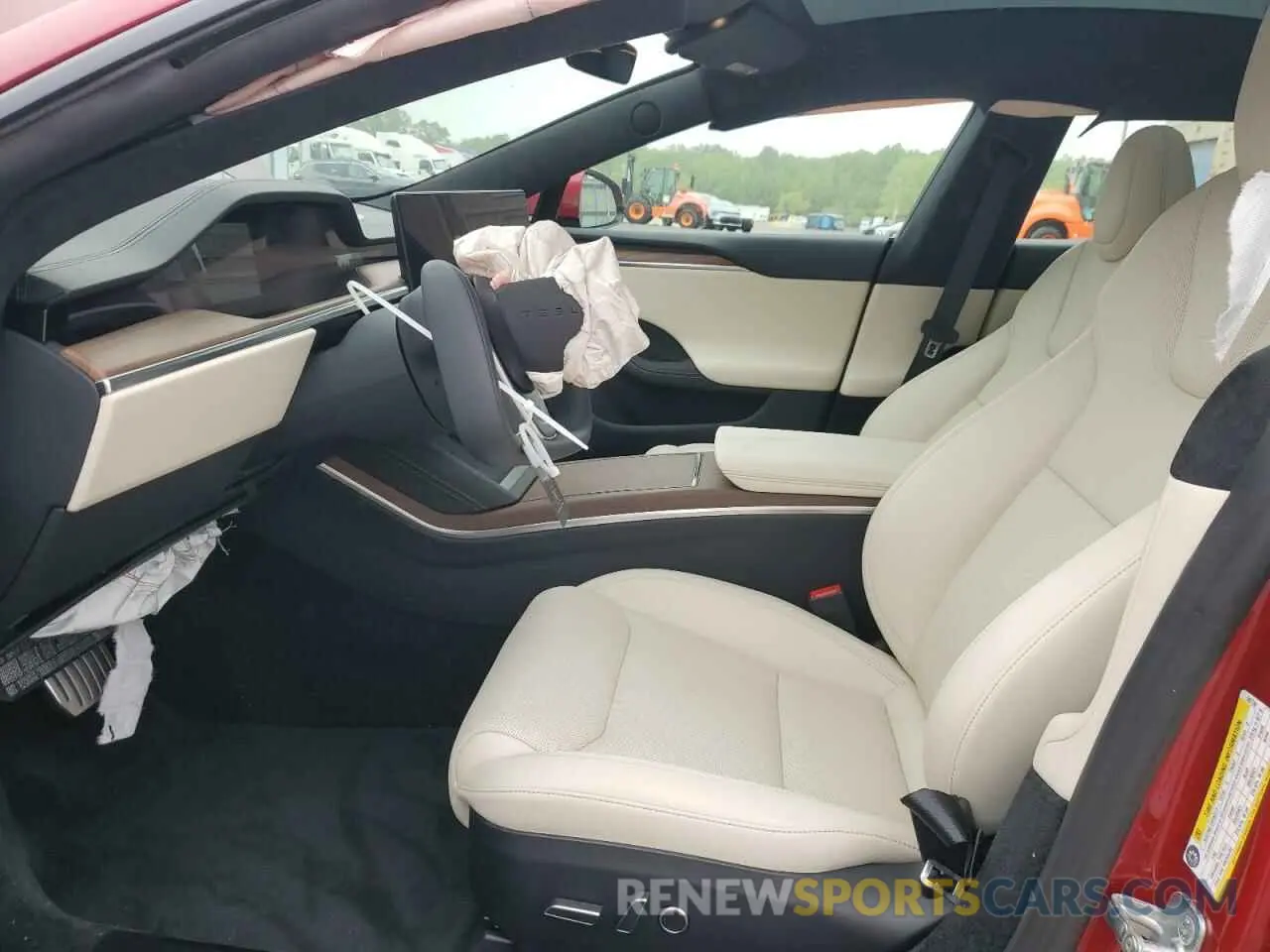 7 Photograph of a damaged car 5YJSA1E54RF542748 TESLA MODEL S 2024