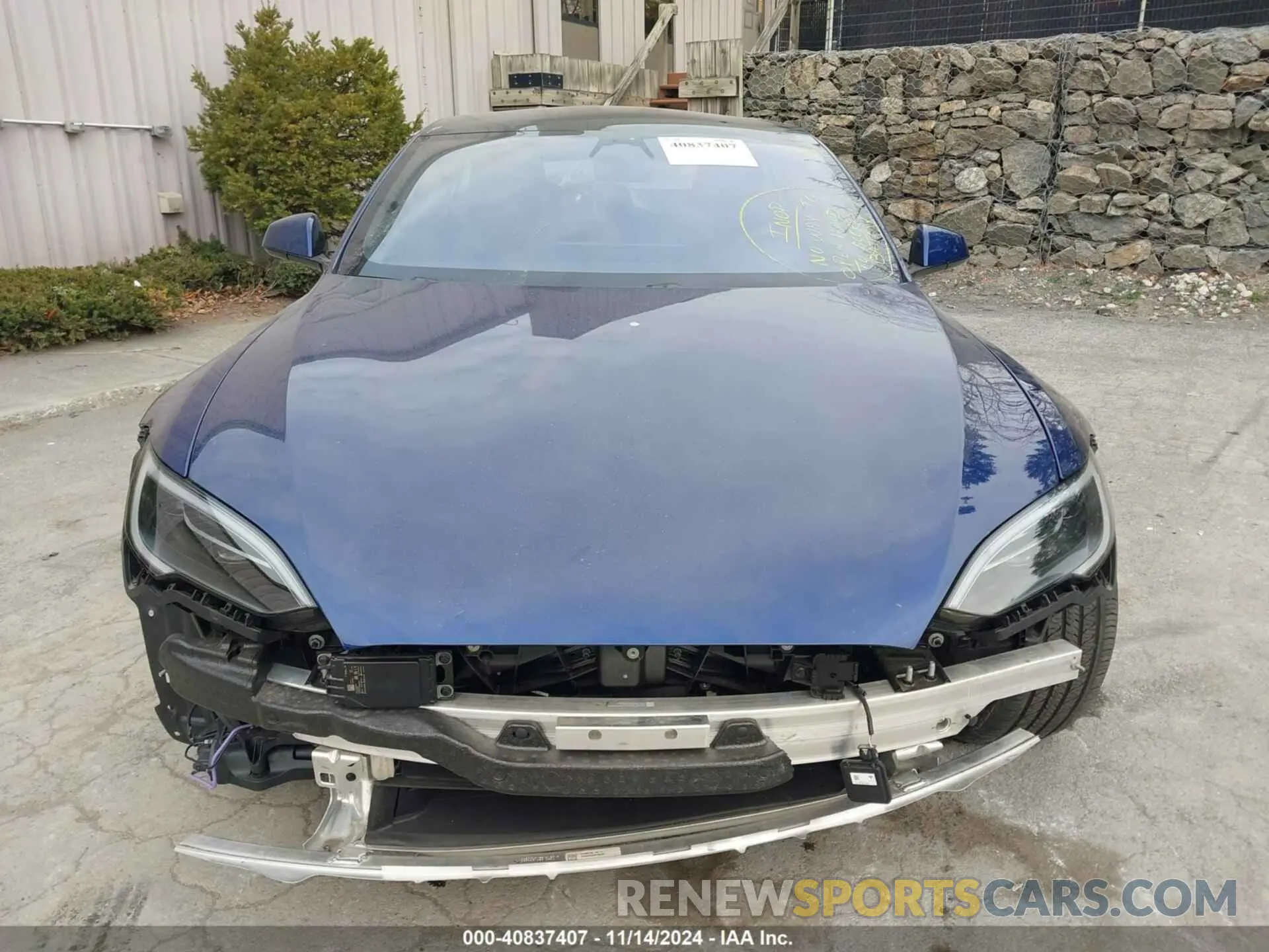 12 Фотография поврежденного автомобиля 5YJSA1E55RF535968 TESLA MODEL S 2024