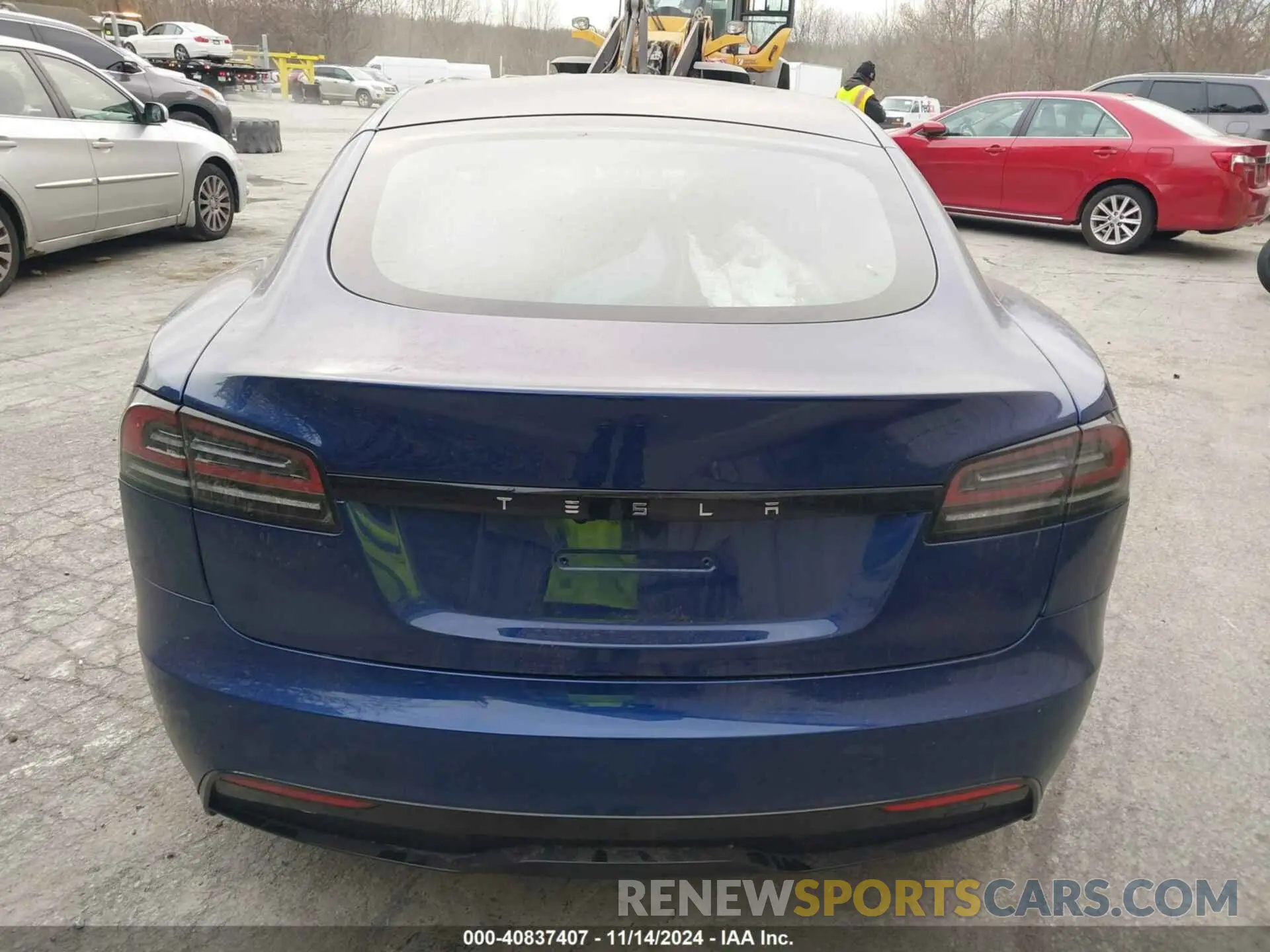 16 Фотография поврежденного автомобиля 5YJSA1E55RF535968 TESLA MODEL S 2024