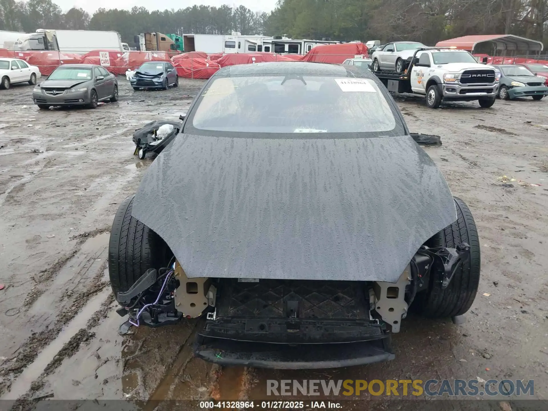 11 Photograph of a damaged car 5YJSA1E55RF537803 TESLA MODEL S 2024