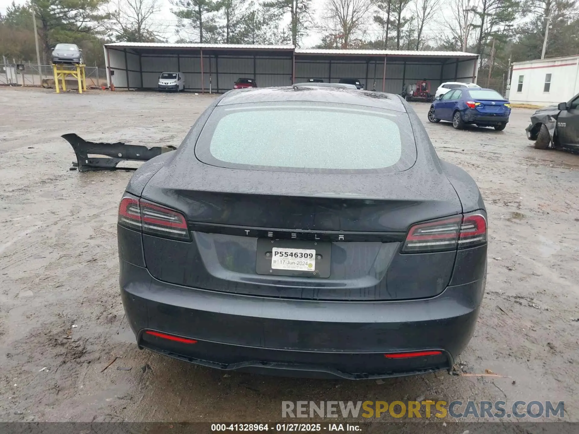 15 Photograph of a damaged car 5YJSA1E55RF537803 TESLA MODEL S 2024