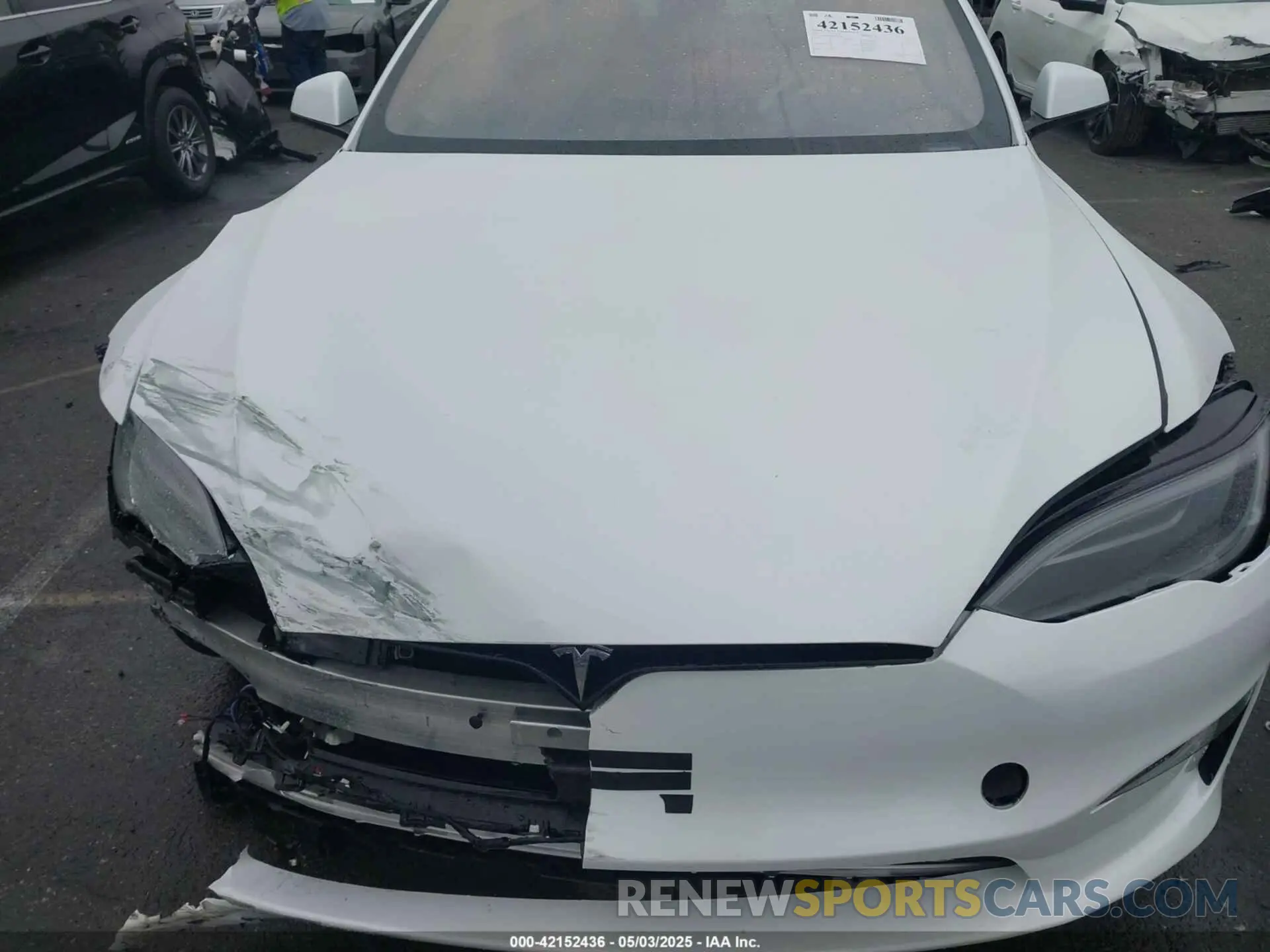 10 Photograph of a damaged car 5YJSA1E59RF539344 TESLA MODEL S 2024