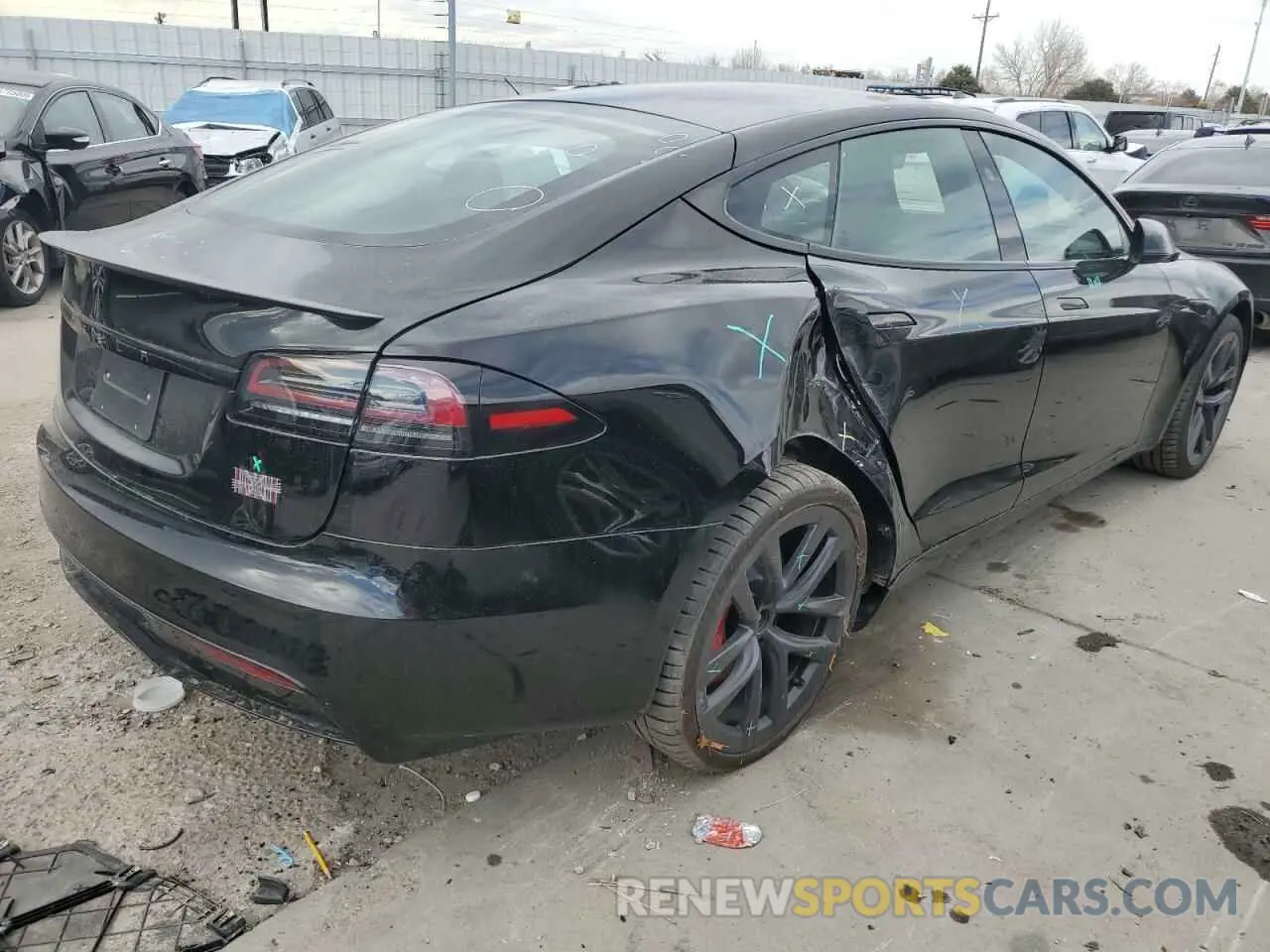 3 Фотография поврежденного автомобиля 5YJSA1E65RF543822 TESLA MODEL S 2024