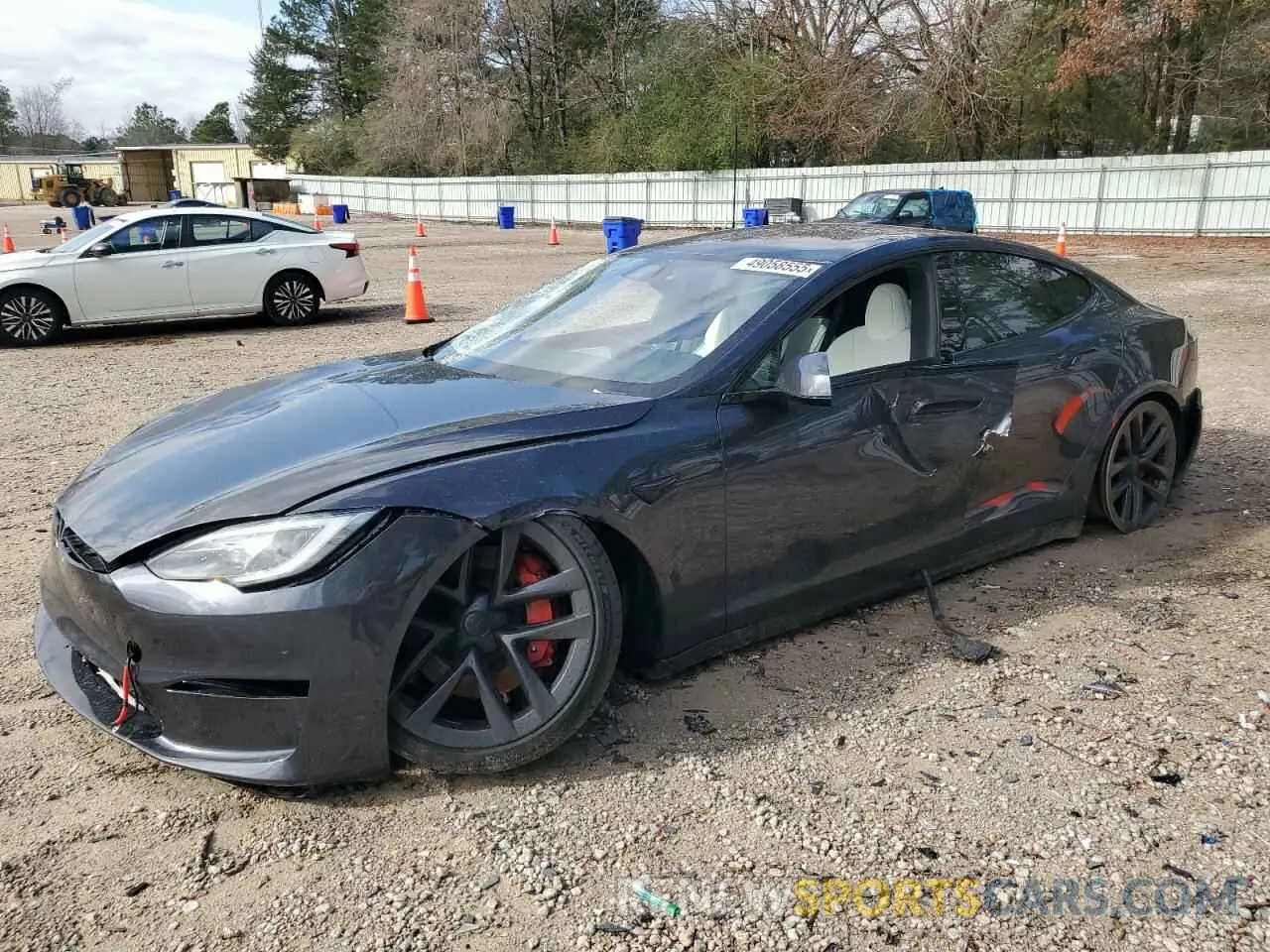 1 Photograph of a damaged car 5YJSA1E67RF533518 TESLA MODEL S 2024
