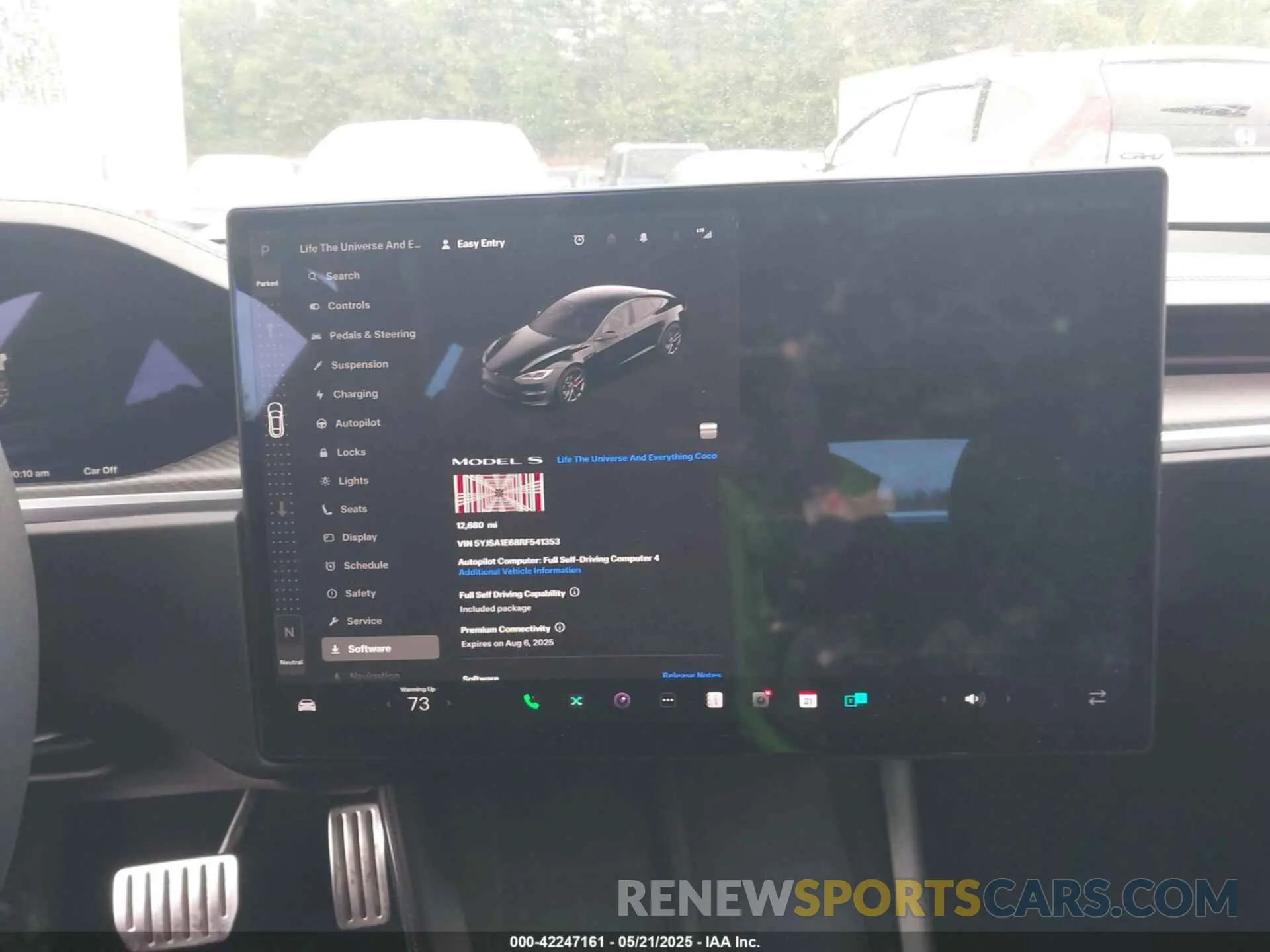 17 Фотография поврежденного автомобиля 5YJSA1E68RF541353 TESLA MODEL S 2024