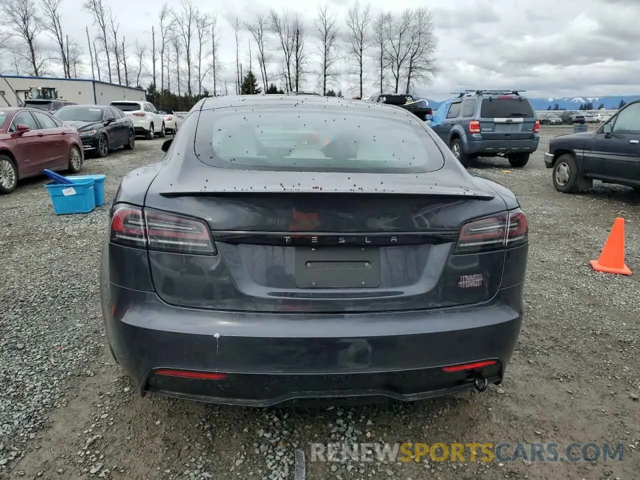 6 Фотография поврежденного автомобиля 5YJSA1E6XRF539409 TESLA MODEL S 2024