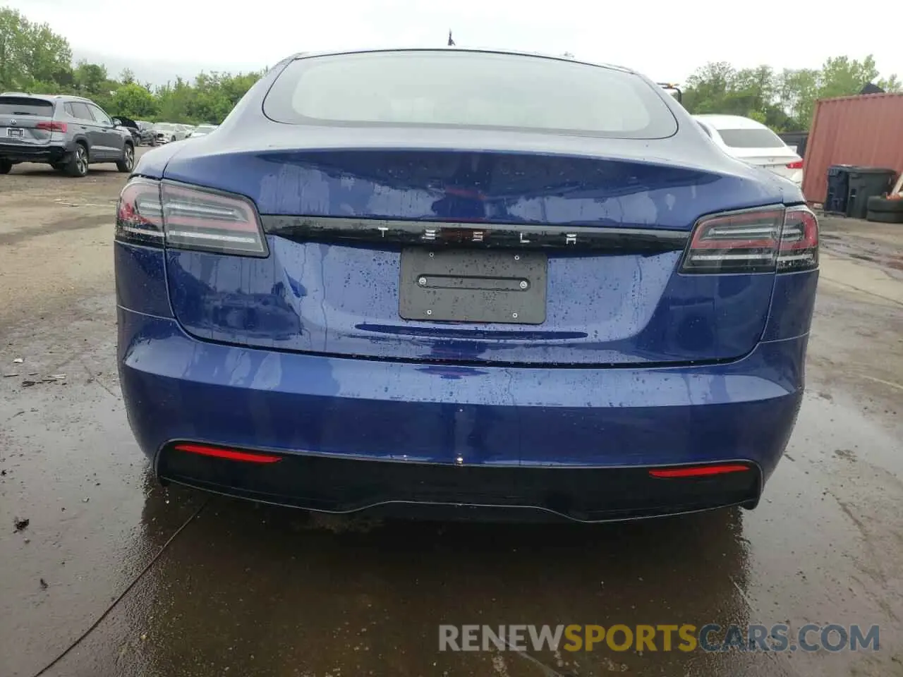 6 Фотография поврежденного автомобиля 5YJSA1E59SF550219 TESLA MODEL S 2025