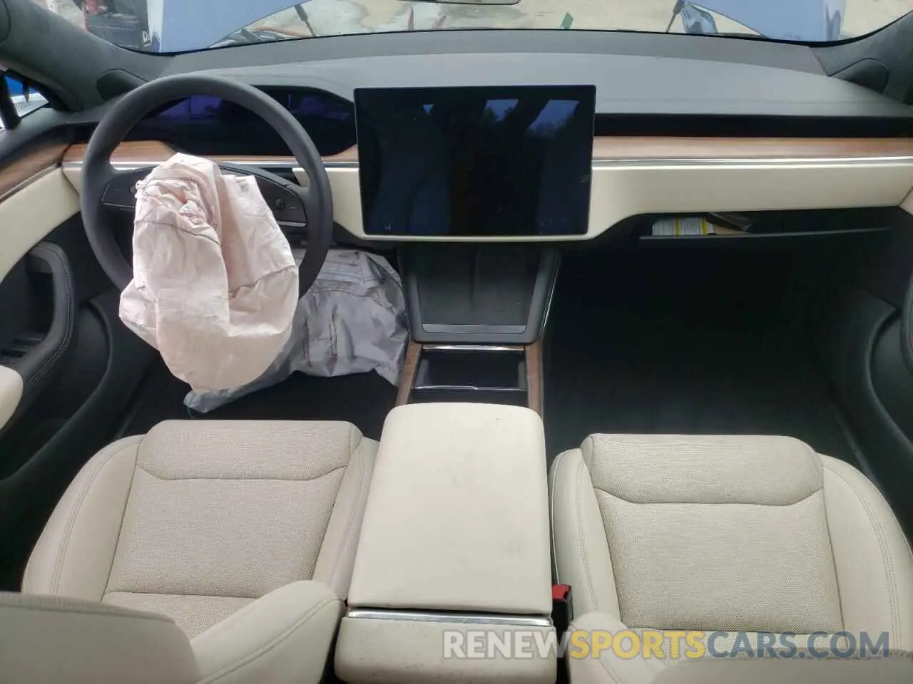 8 Фотография поврежденного автомобиля 5YJSA1E59SF550219 TESLA MODEL S 2025
