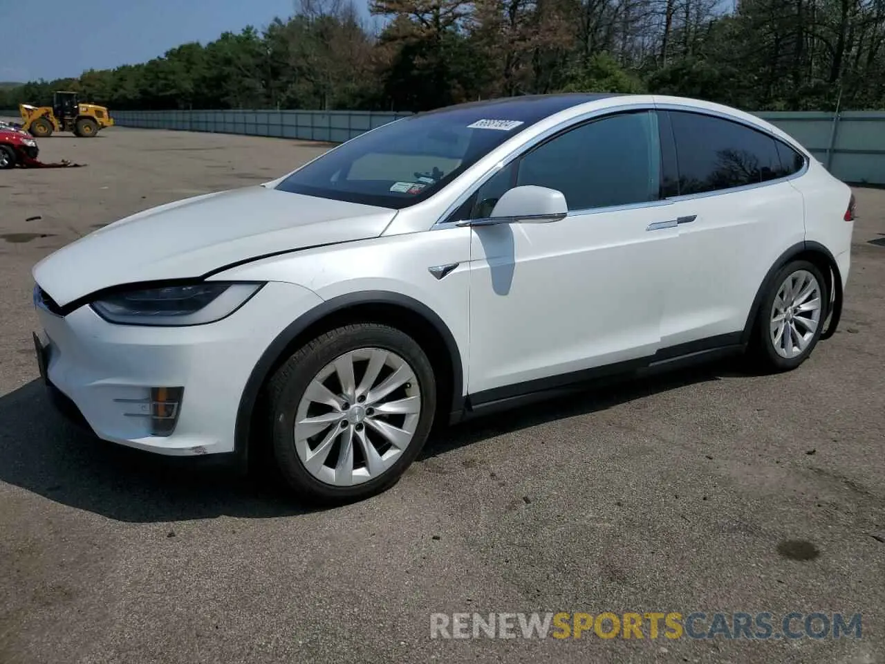 1 Фотография поврежденного автомобиля 5YJXCAE21KF182821 TESLA MODEL X 2019