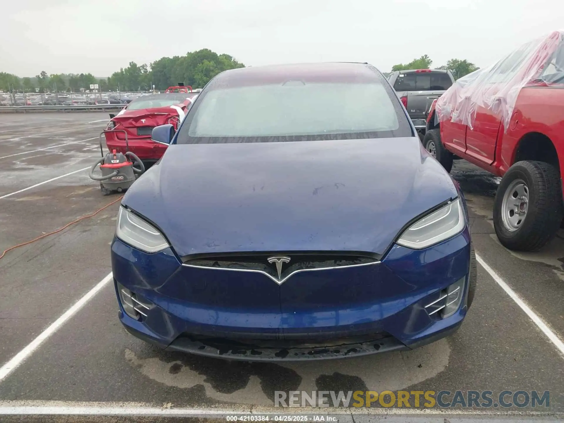 13 Фотография поврежденного автомобиля 5YJXCAE21KF196699 TESLA MODEL X 2019