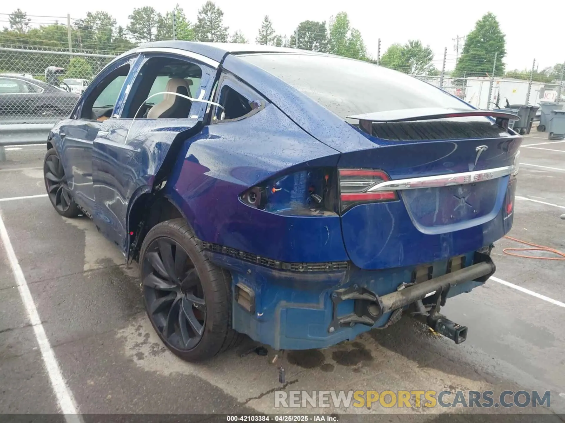 3 Фотография поврежденного автомобиля 5YJXCAE21KF196699 TESLA MODEL X 2019