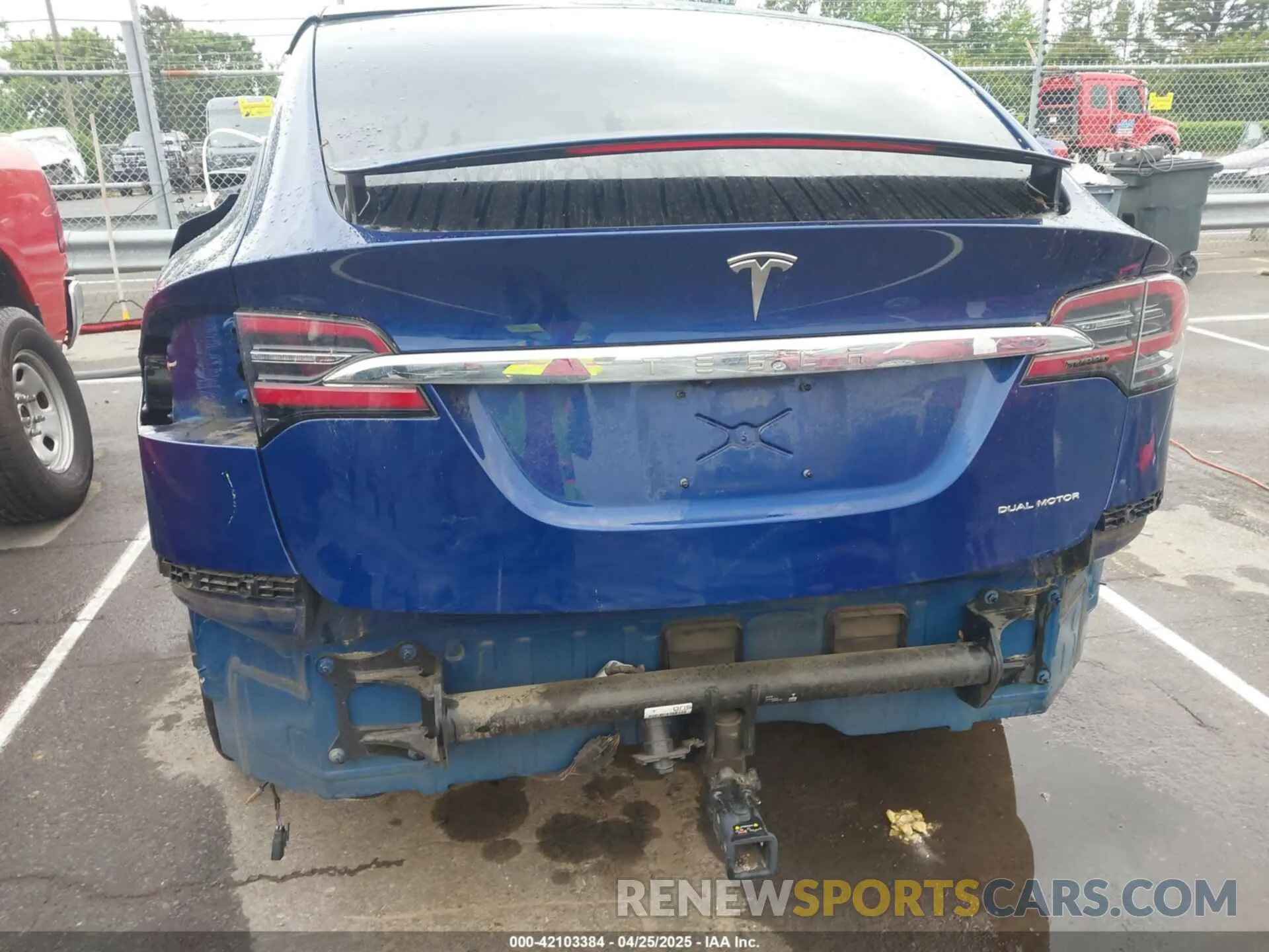 6 Фотография поврежденного автомобиля 5YJXCAE21KF196699 TESLA MODEL X 2019
