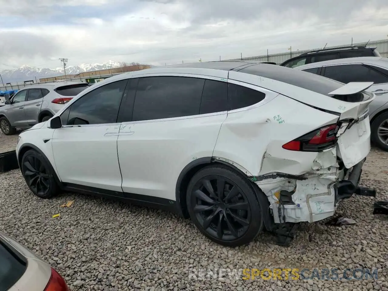 2 Фотография поврежденного автомобиля 5YJXCAE24KF204035 TESLA MODEL X 2019