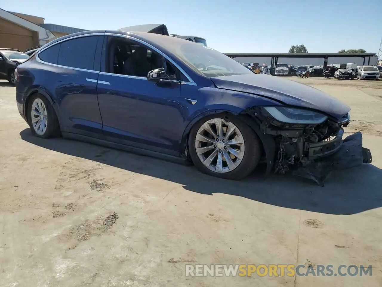4 Photograph of a damaged car 5YJXCAE25KF151281 TESLA MODEL X 2019