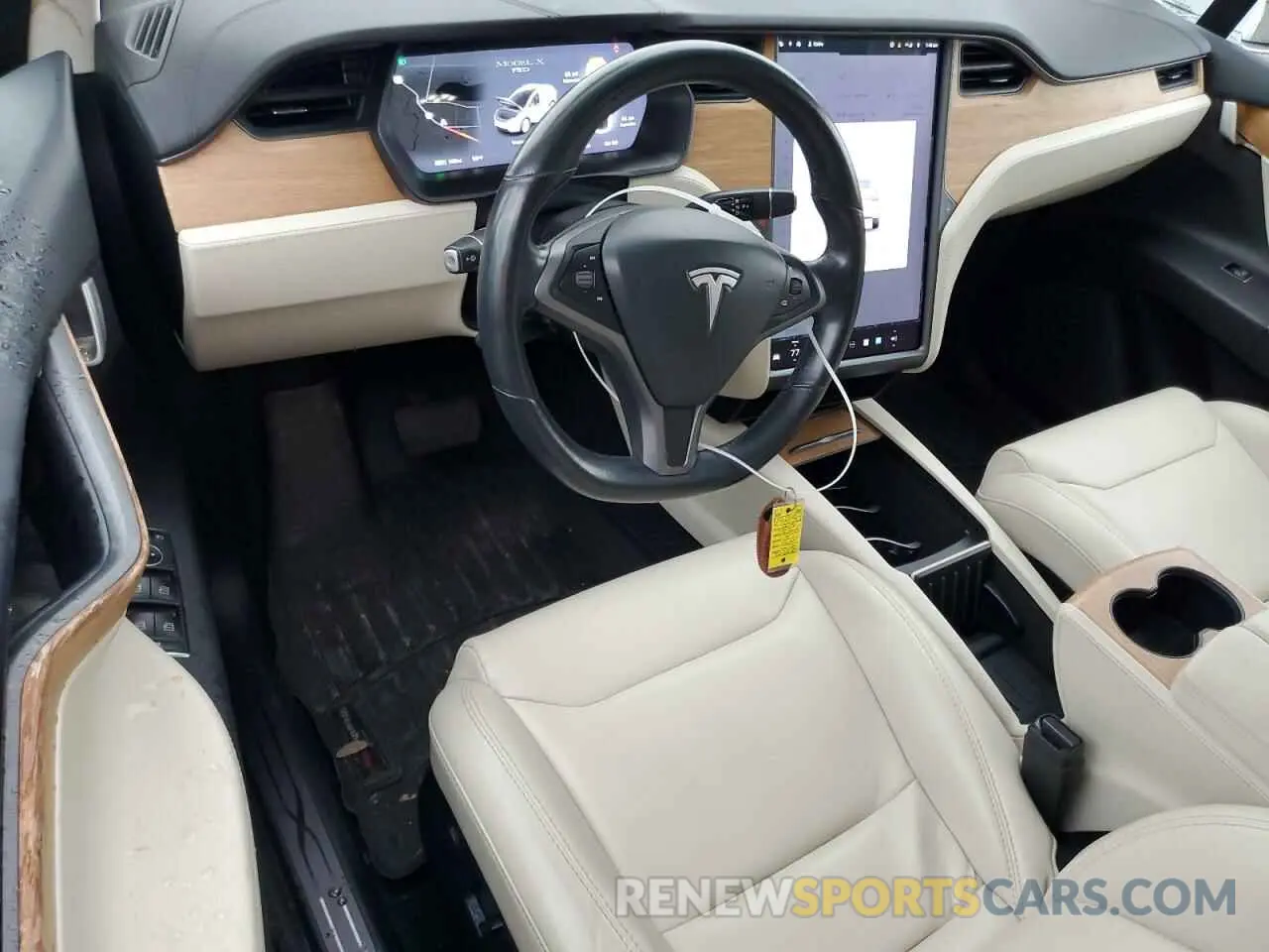 8 Photograph of a damaged car 5YJXCAE26KF140032 TESLA MODEL X 2019