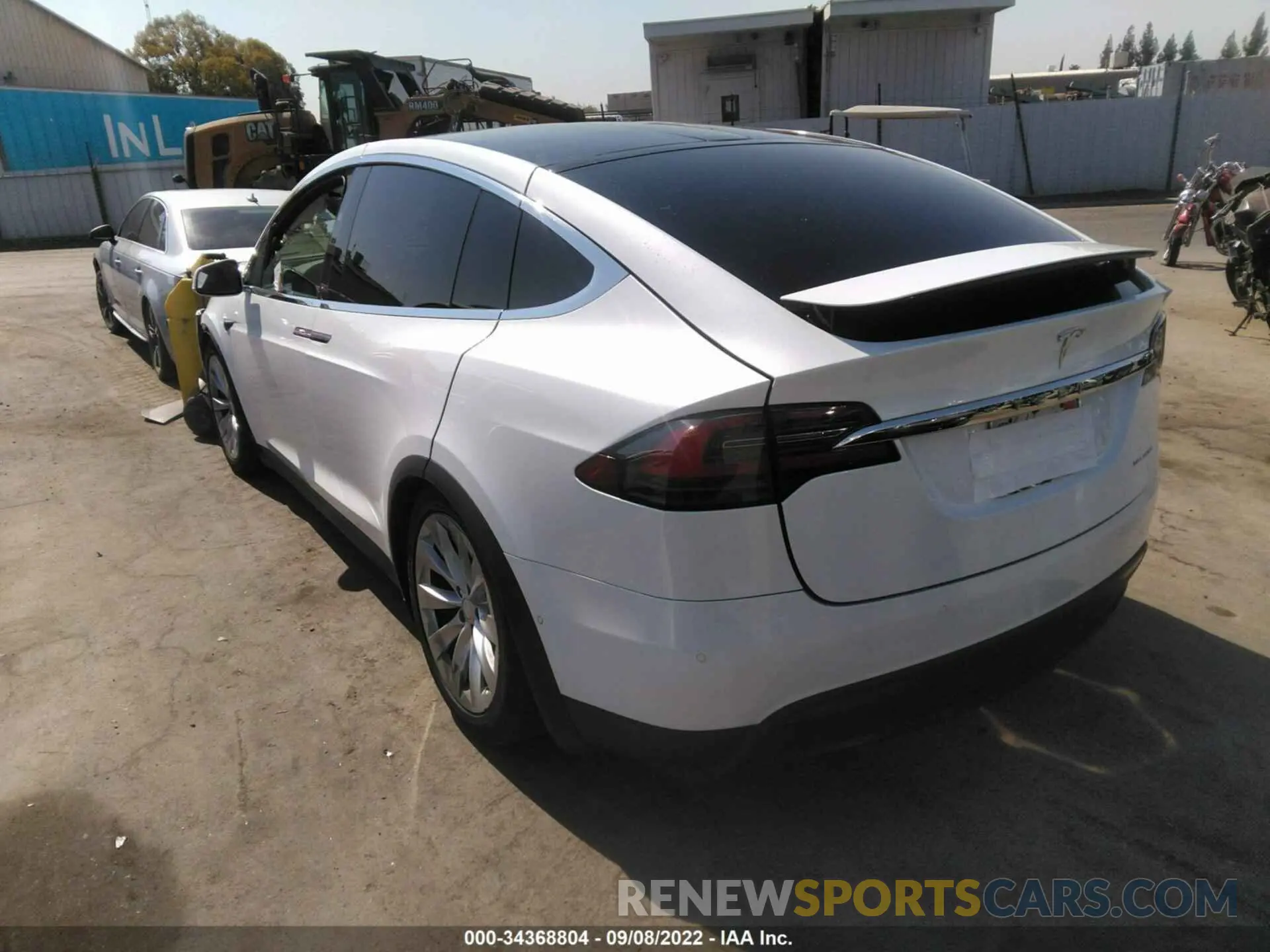 3 Фотография поврежденного автомобиля 5YJXCAE28KF197560 TESLA MODEL X 2019