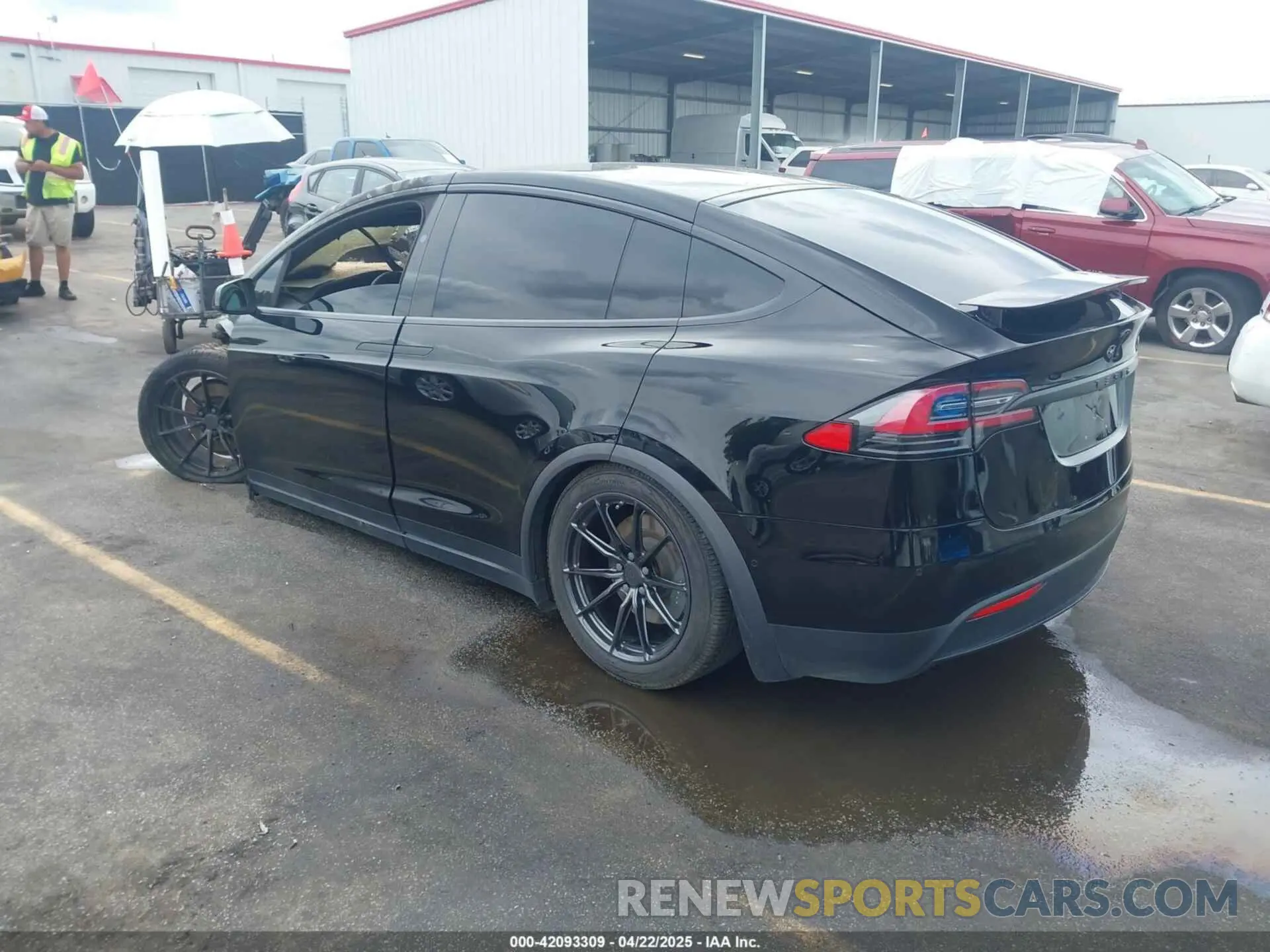 3 Фотография поврежденного автомобиля 5YJXCBE23KF183815 TESLA MODEL X 2019