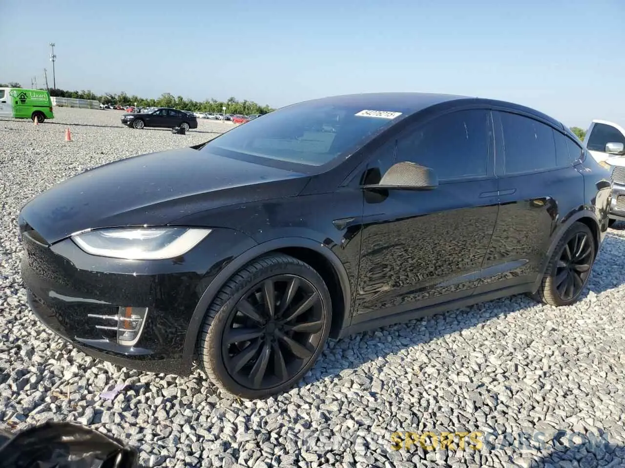 1 Photograph of a damaged car 5YJXCBE23KF187900 TESLA MODEL X 2019