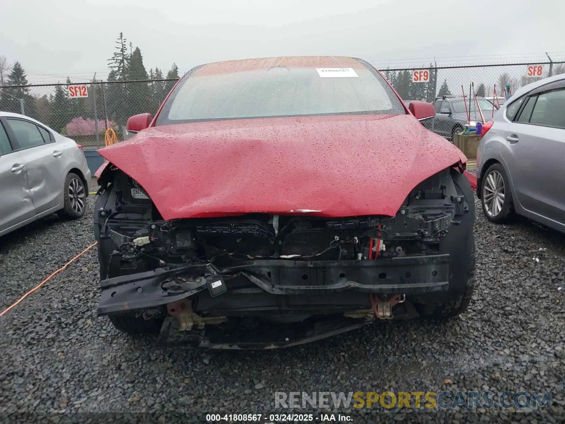 13 Photograph of a damaged car 5YJXCBE23KF207739 TESLA MODEL X 2019