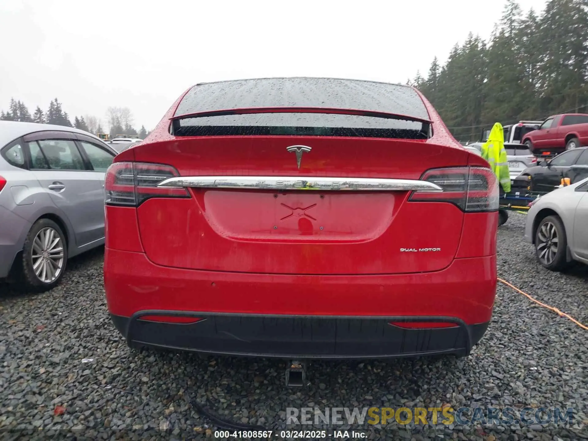 17 Photograph of a damaged car 5YJXCBE23KF207739 TESLA MODEL X 2019