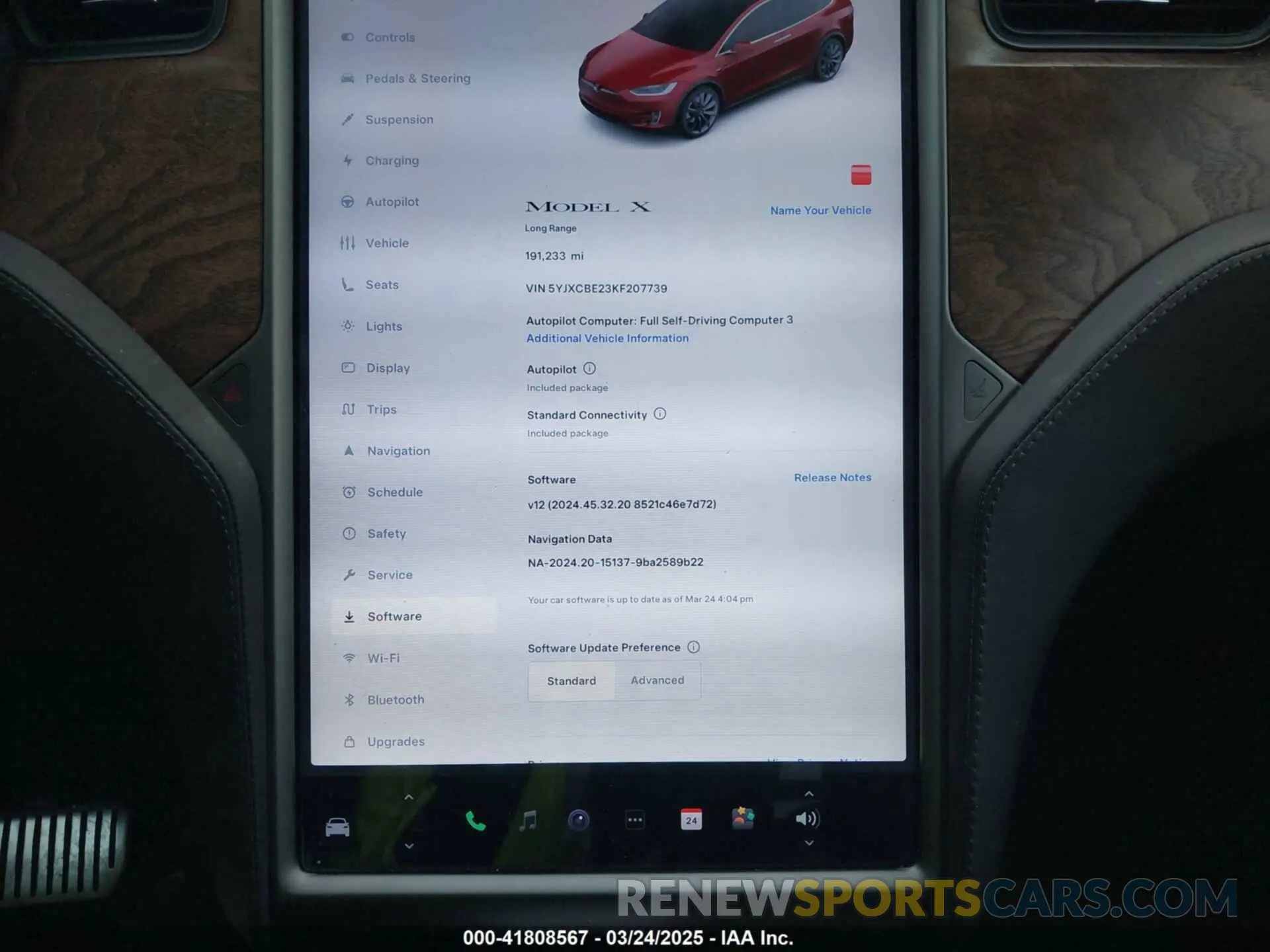 19 Photograph of a damaged car 5YJXCBE23KF207739 TESLA MODEL X 2019