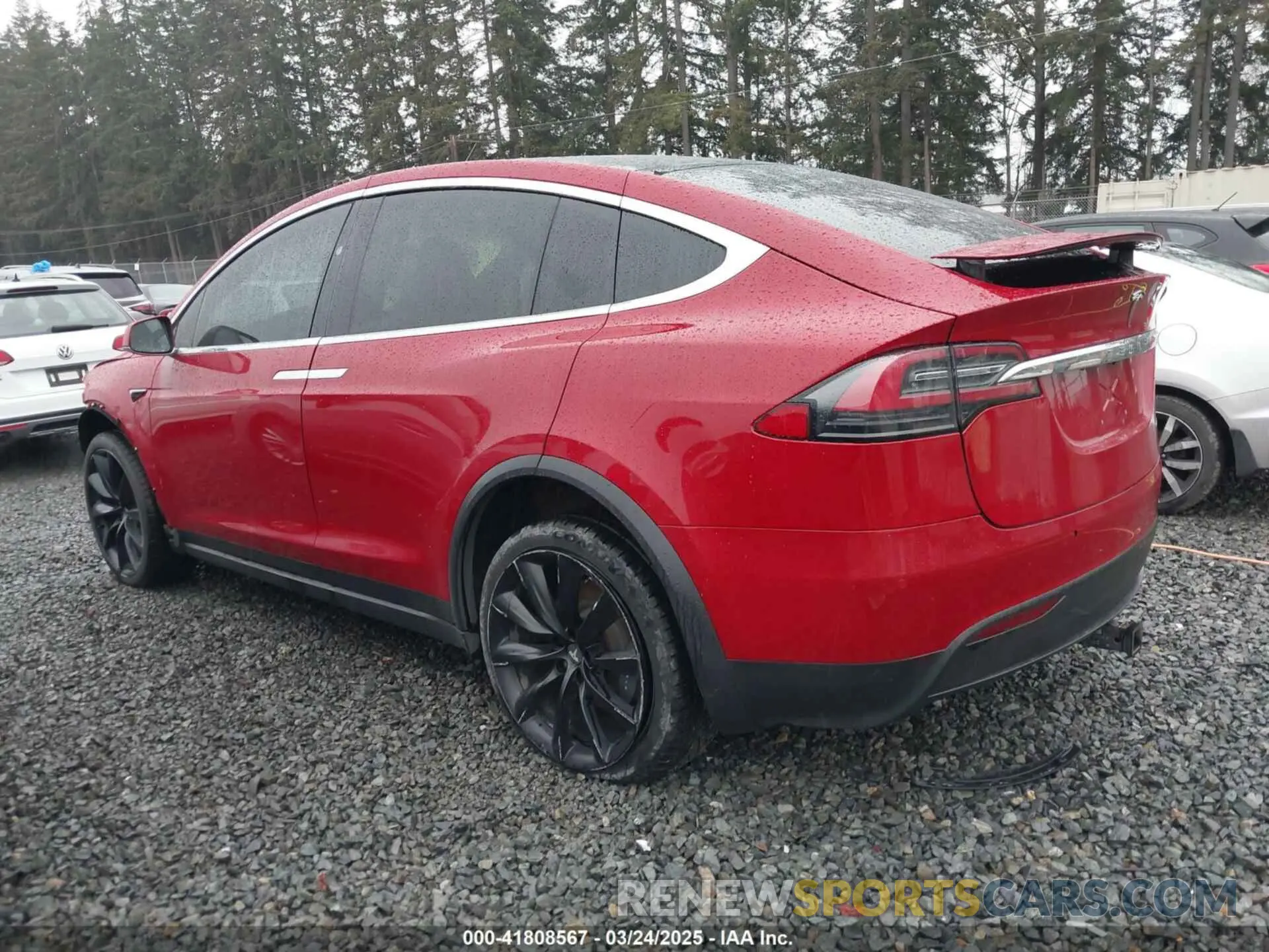 3 Photograph of a damaged car 5YJXCBE23KF207739 TESLA MODEL X 2019