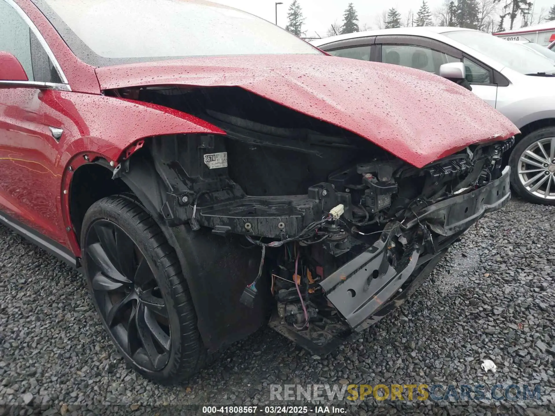 6 Photograph of a damaged car 5YJXCBE23KF207739 TESLA MODEL X 2019