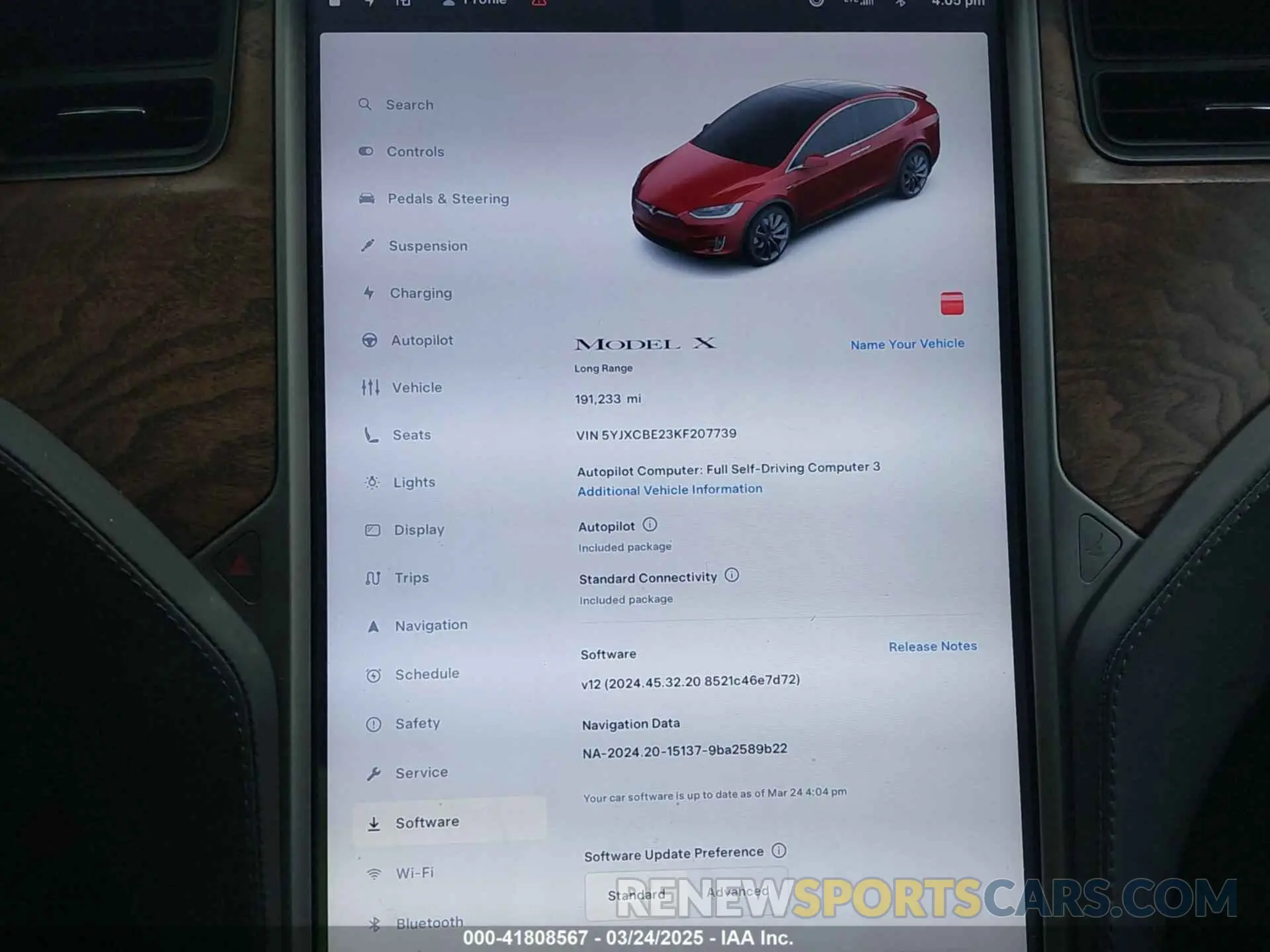 7 Photograph of a damaged car 5YJXCBE23KF207739 TESLA MODEL X 2019