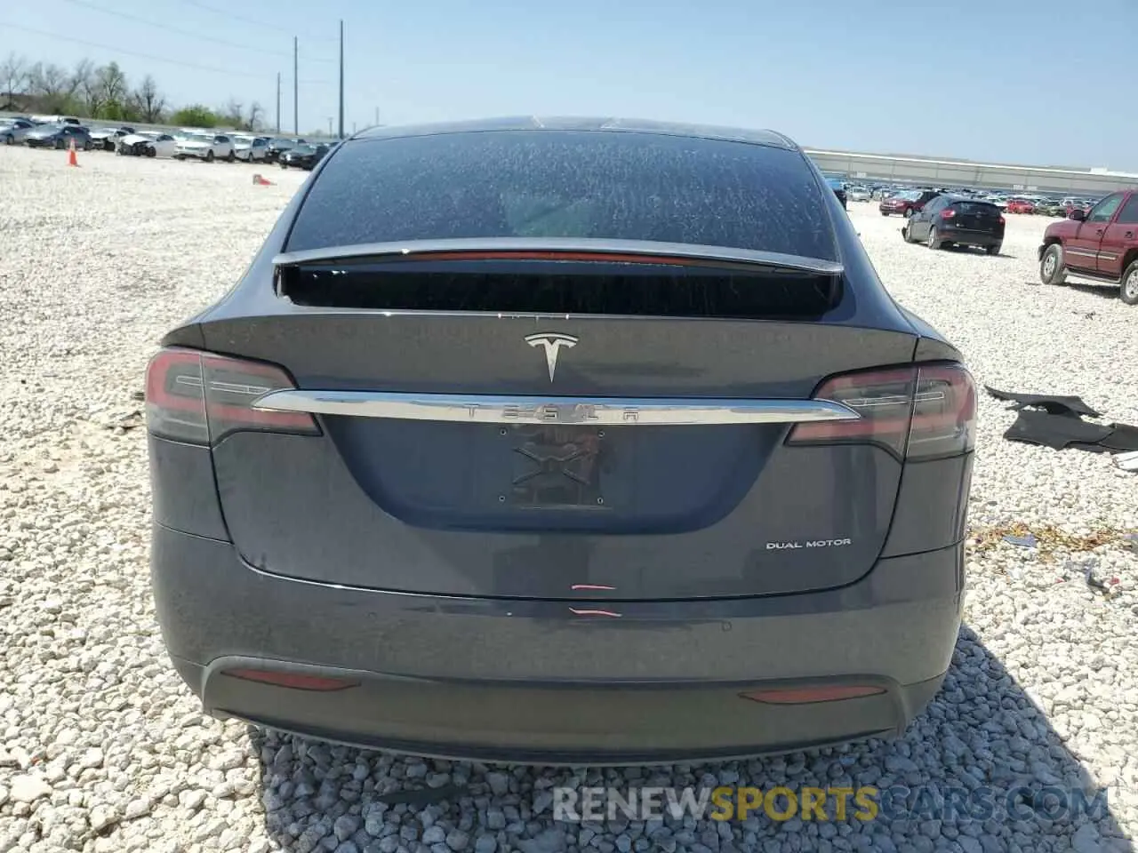 6 Photograph of a damaged car 5YJXCBE25KF211310 TESLA MODEL X 2019