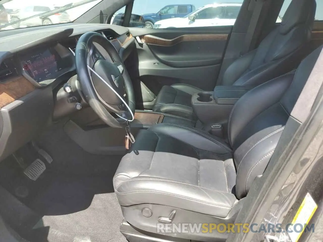 7 Photograph of a damaged car 5YJXCBE25KF211310 TESLA MODEL X 2019