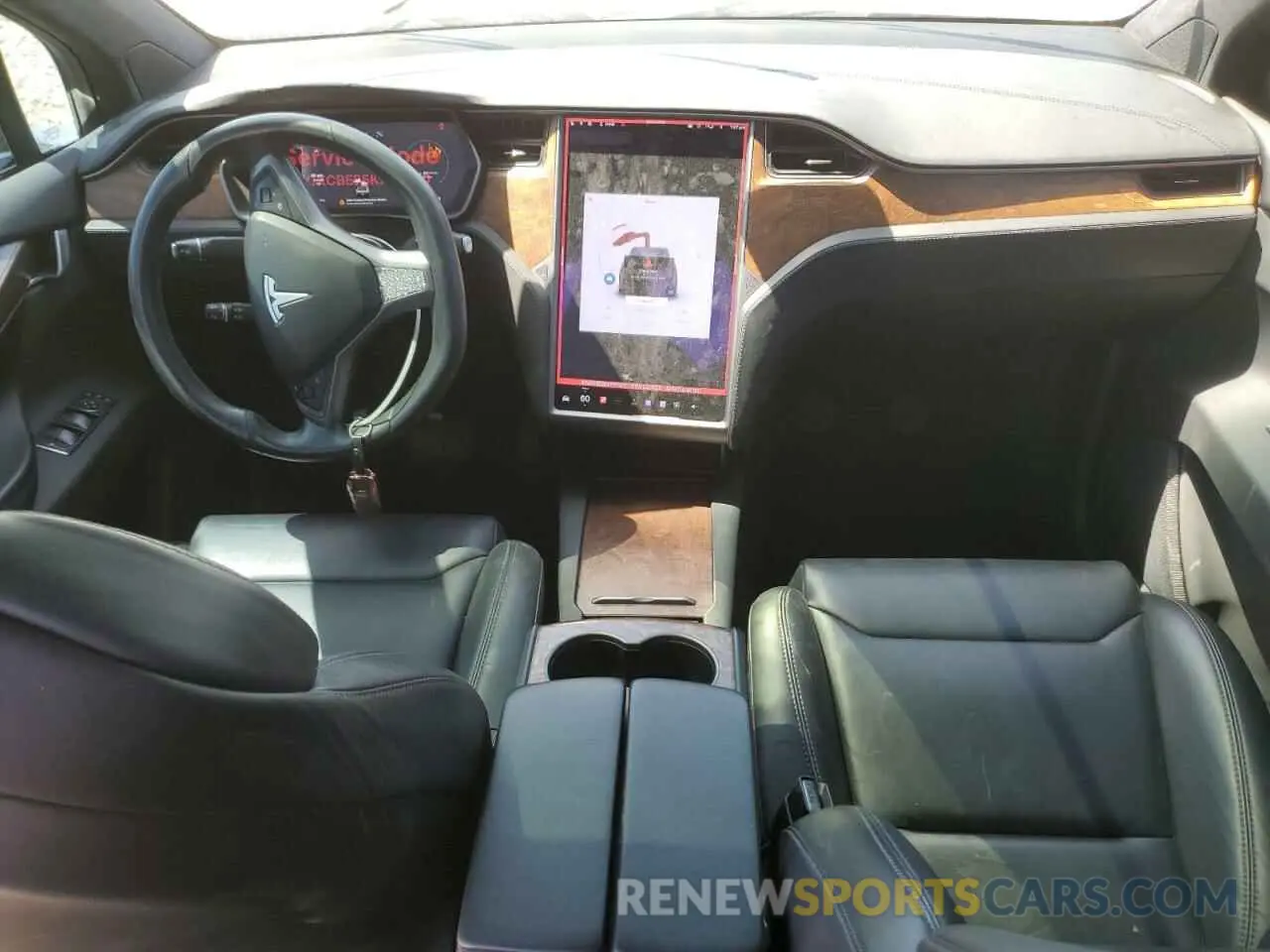 8 Photograph of a damaged car 5YJXCBE25KF211310 TESLA MODEL X 2019