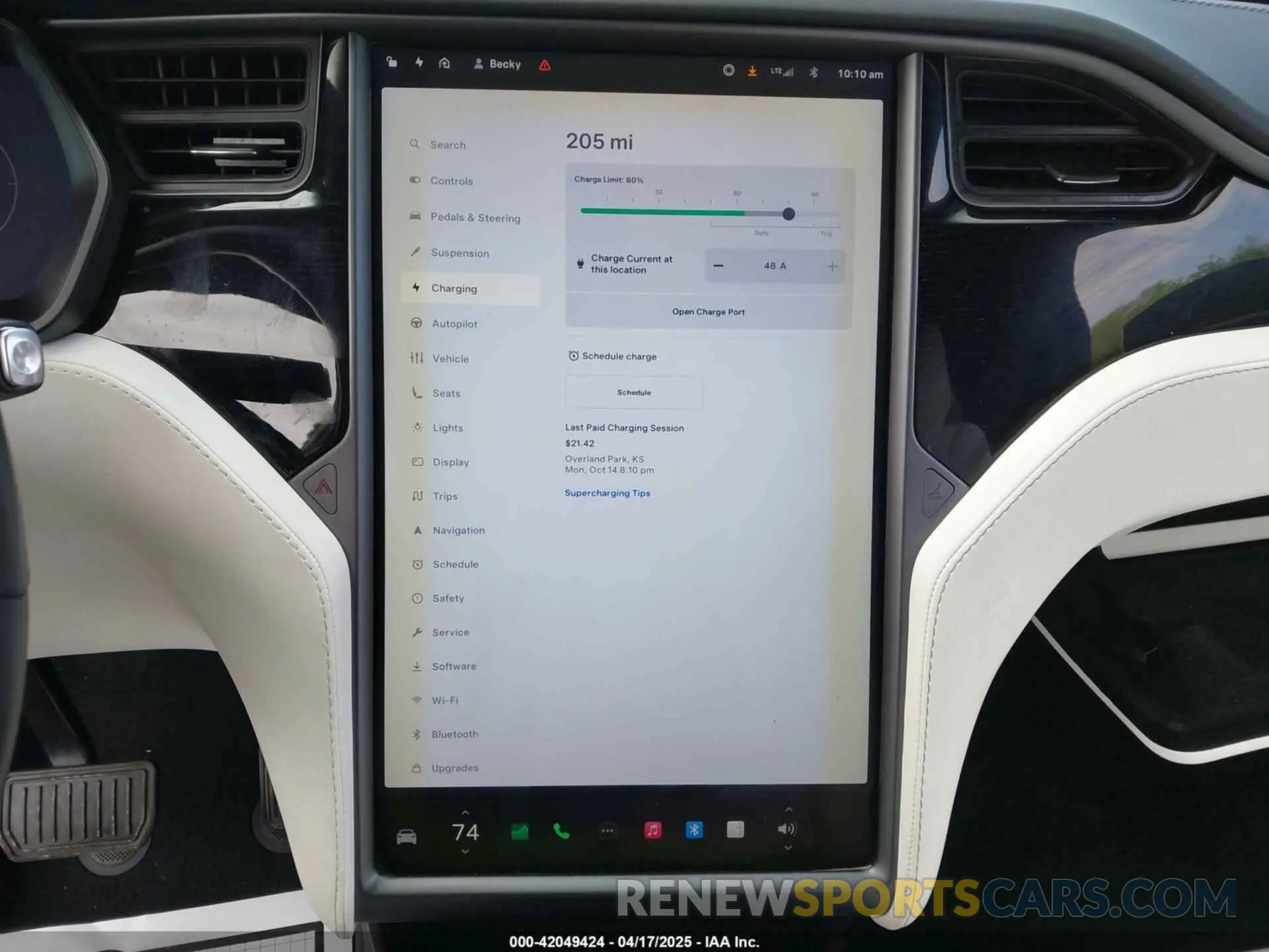 17 Фотография поврежденного автомобиля 5YJXCBE27KF150381 TESLA MODEL X 2019